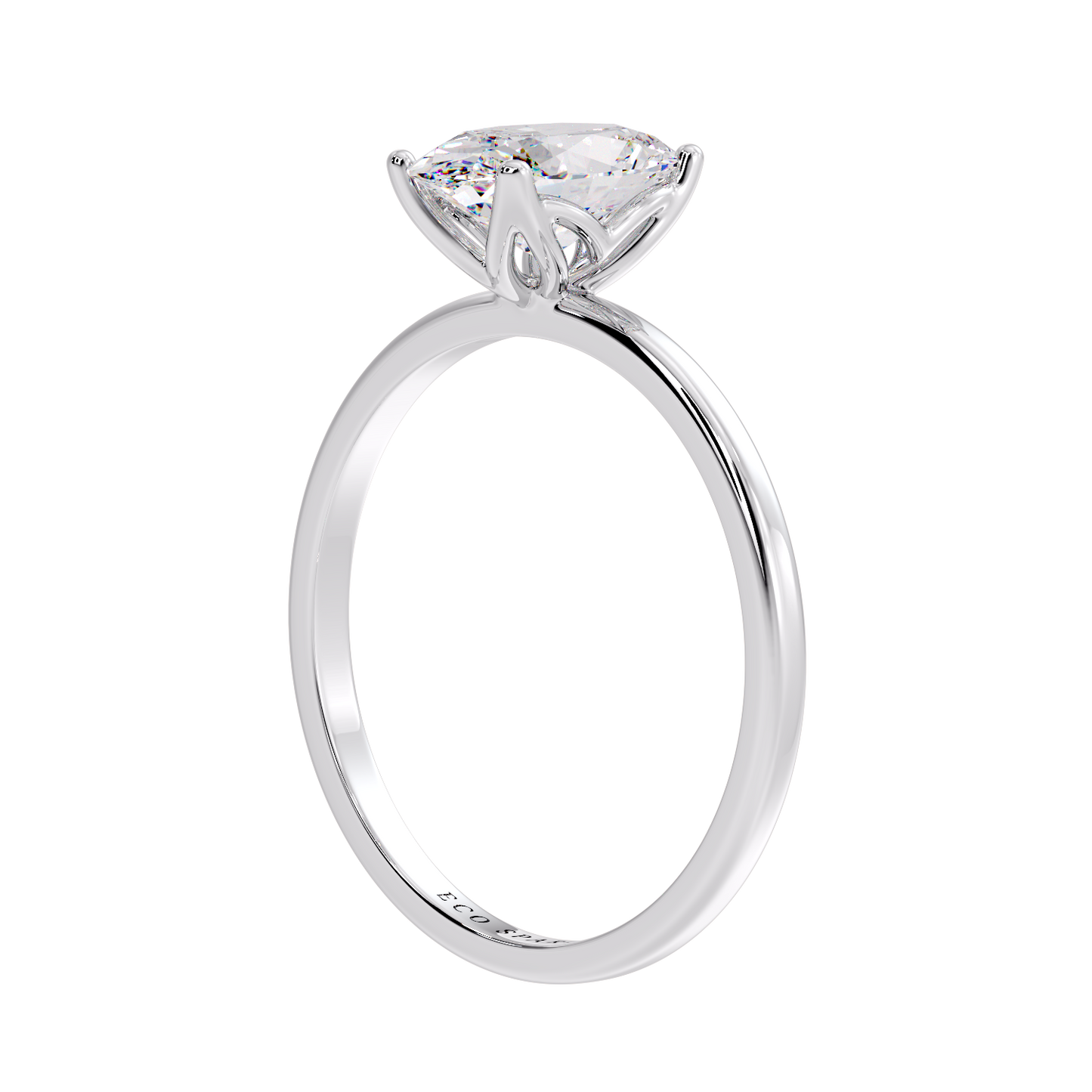Oval Solitaire Ring