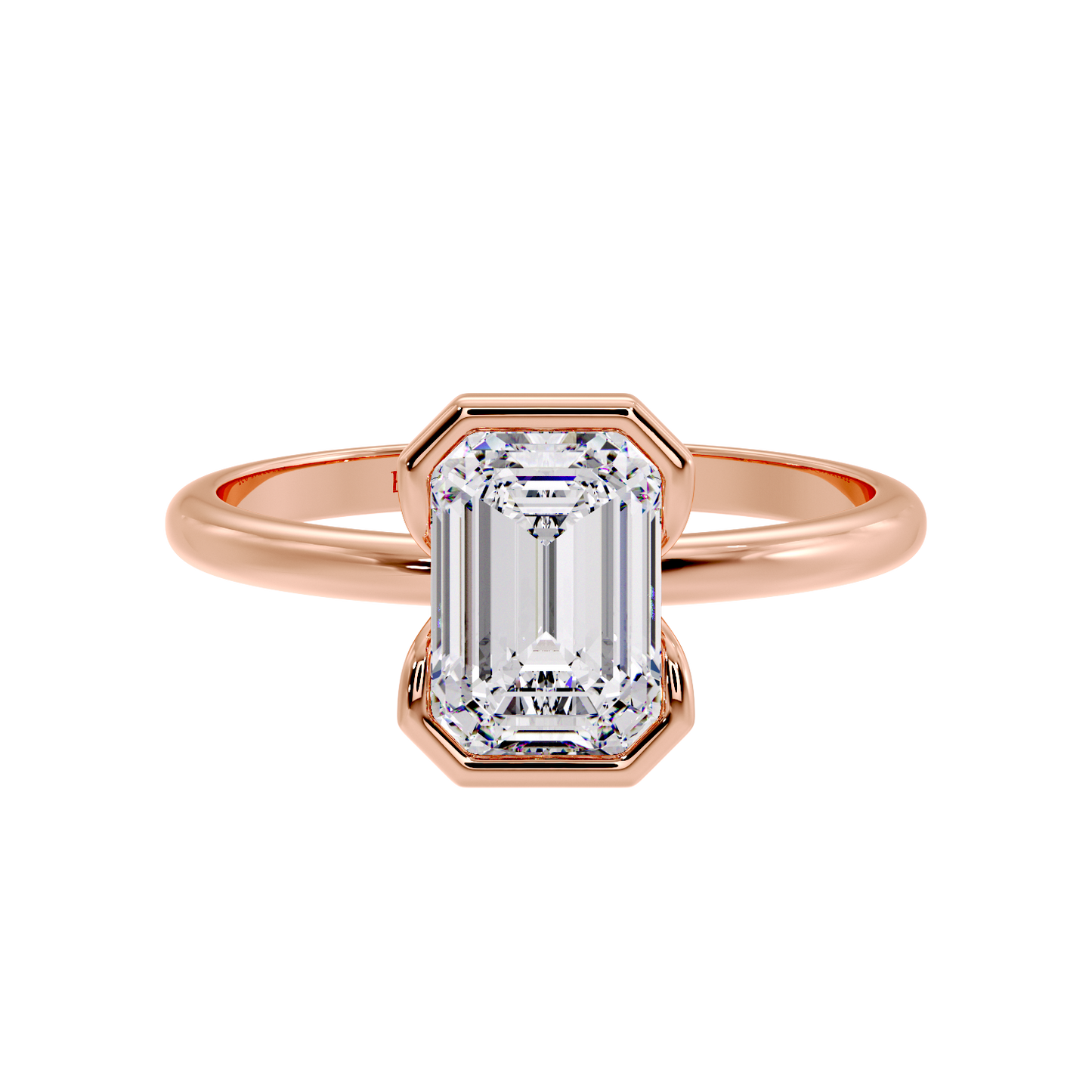 Emerald Solitaire Ring