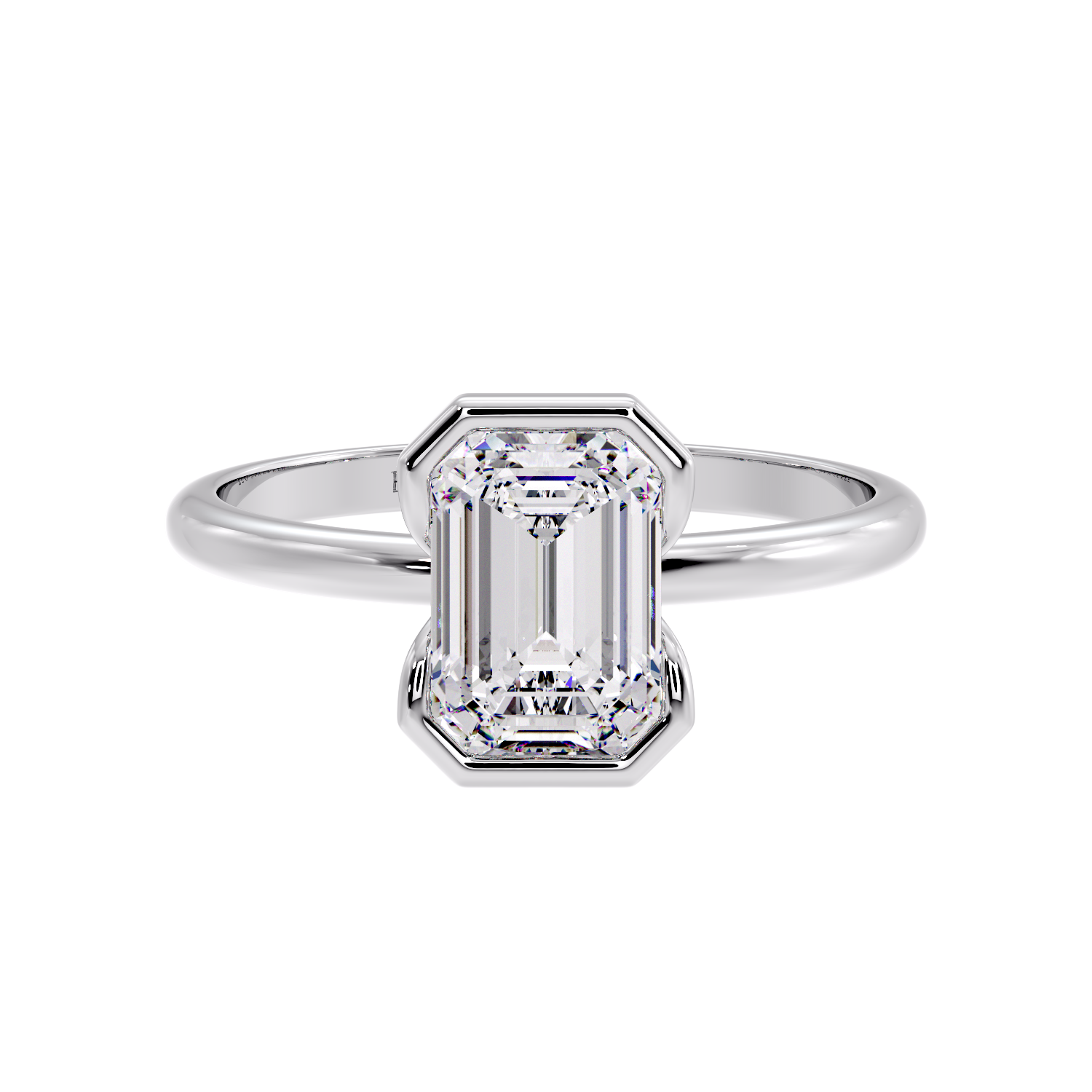 Emerald Solitaire Ring