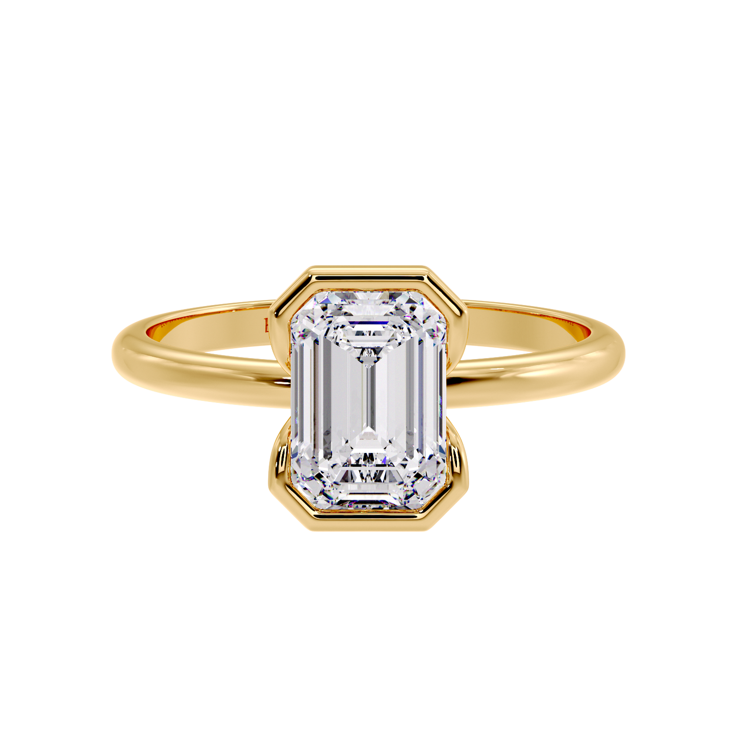 Emerald Solitaire Ring