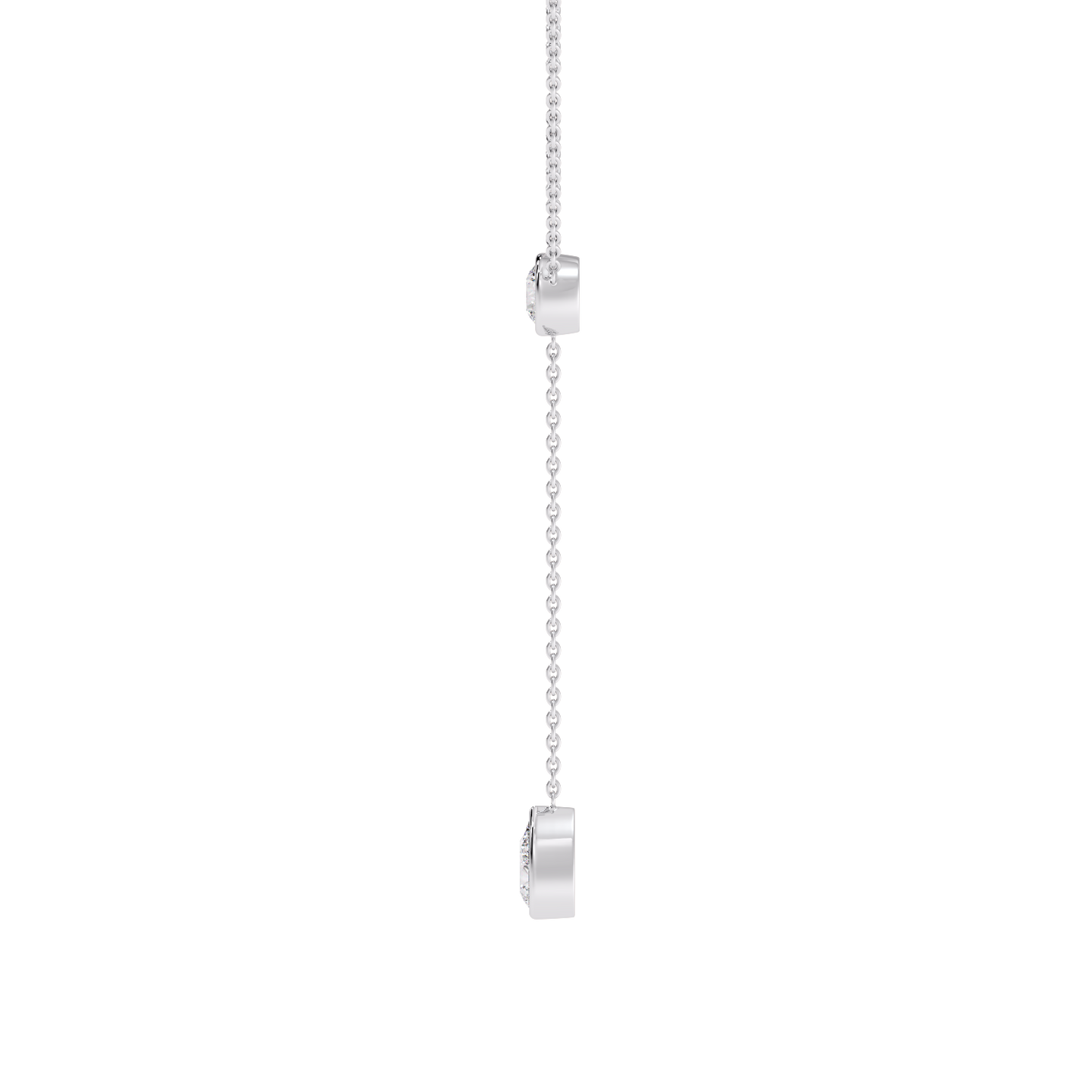 NECKLESS WITH ROUND & PEAR