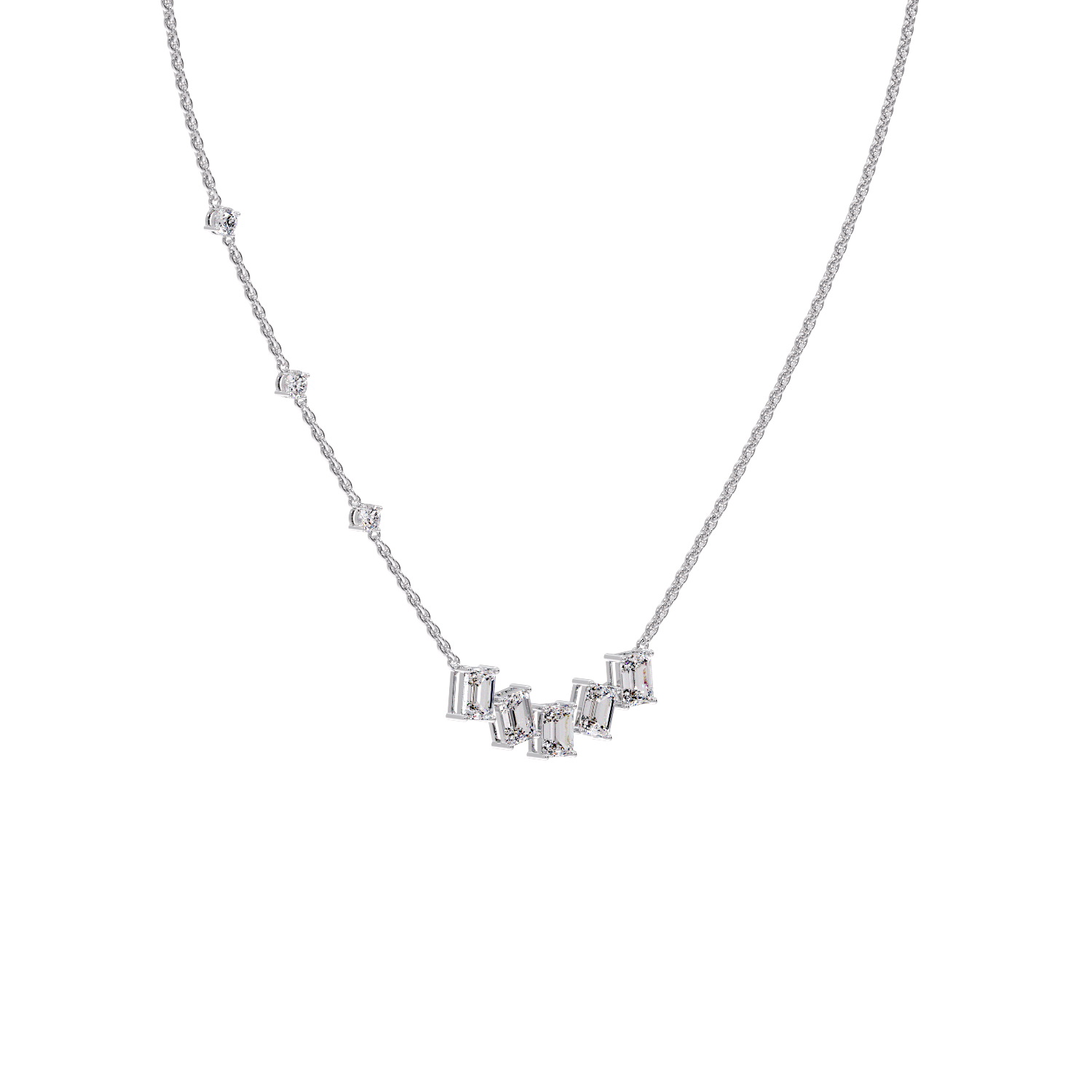 5 EMERALD COMBO NECKLESS