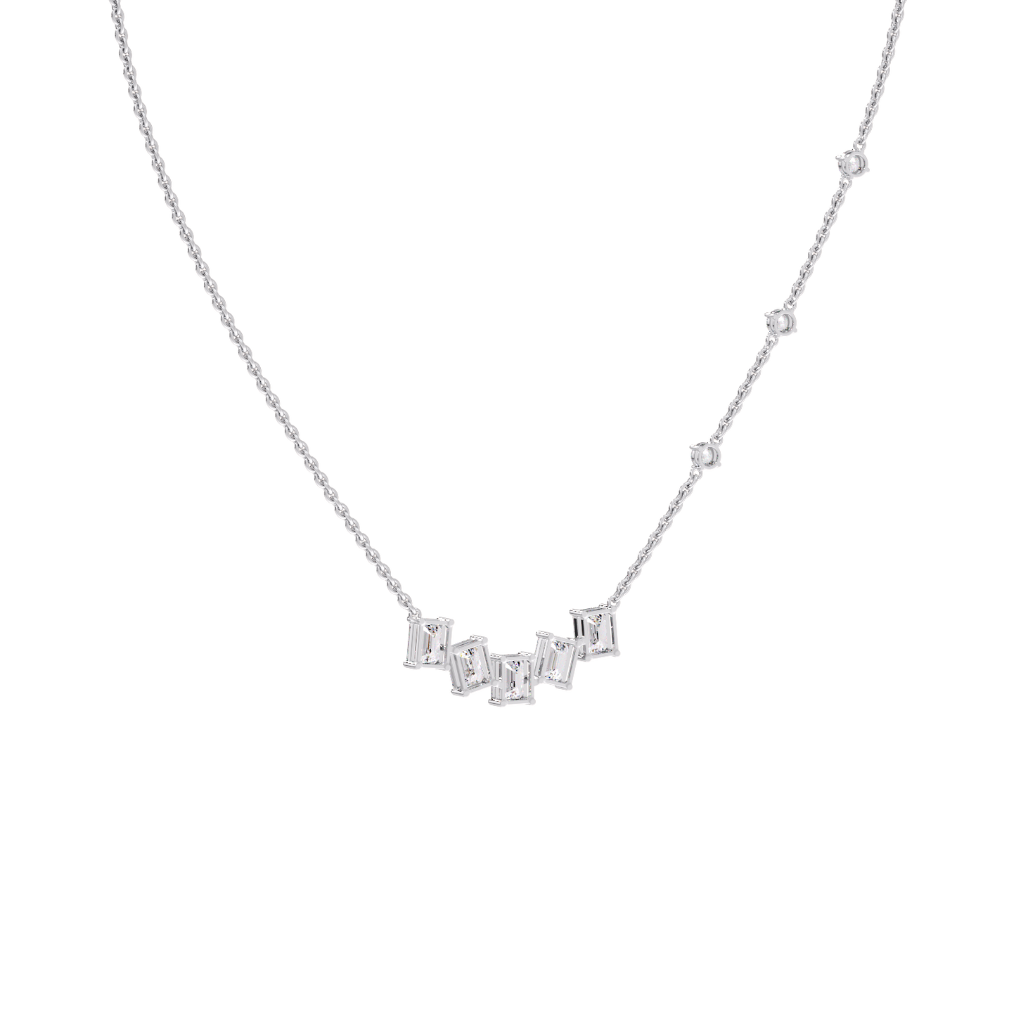 5 EMERALD COMBO NECKLESS
