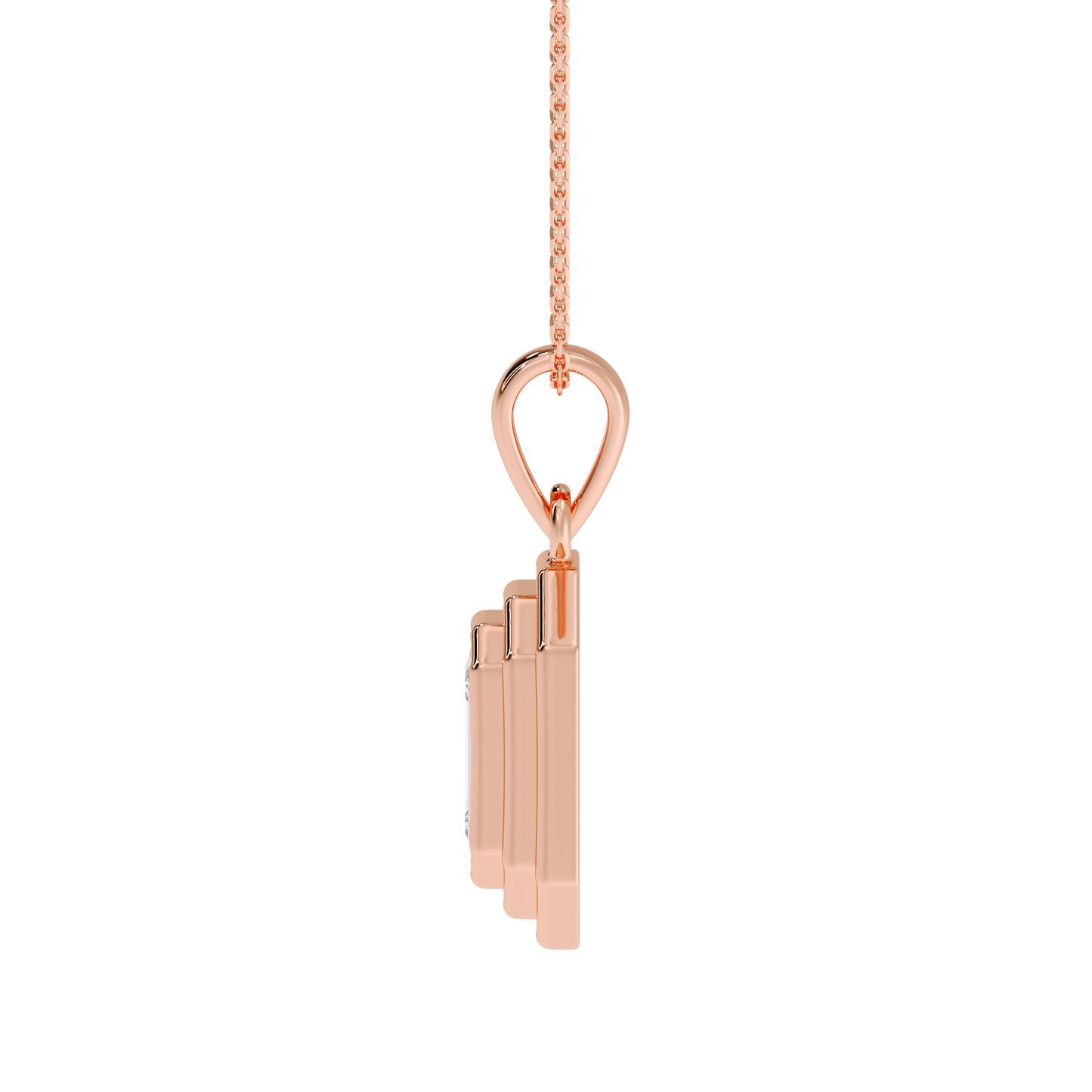 EMERALD STEP PENDANT