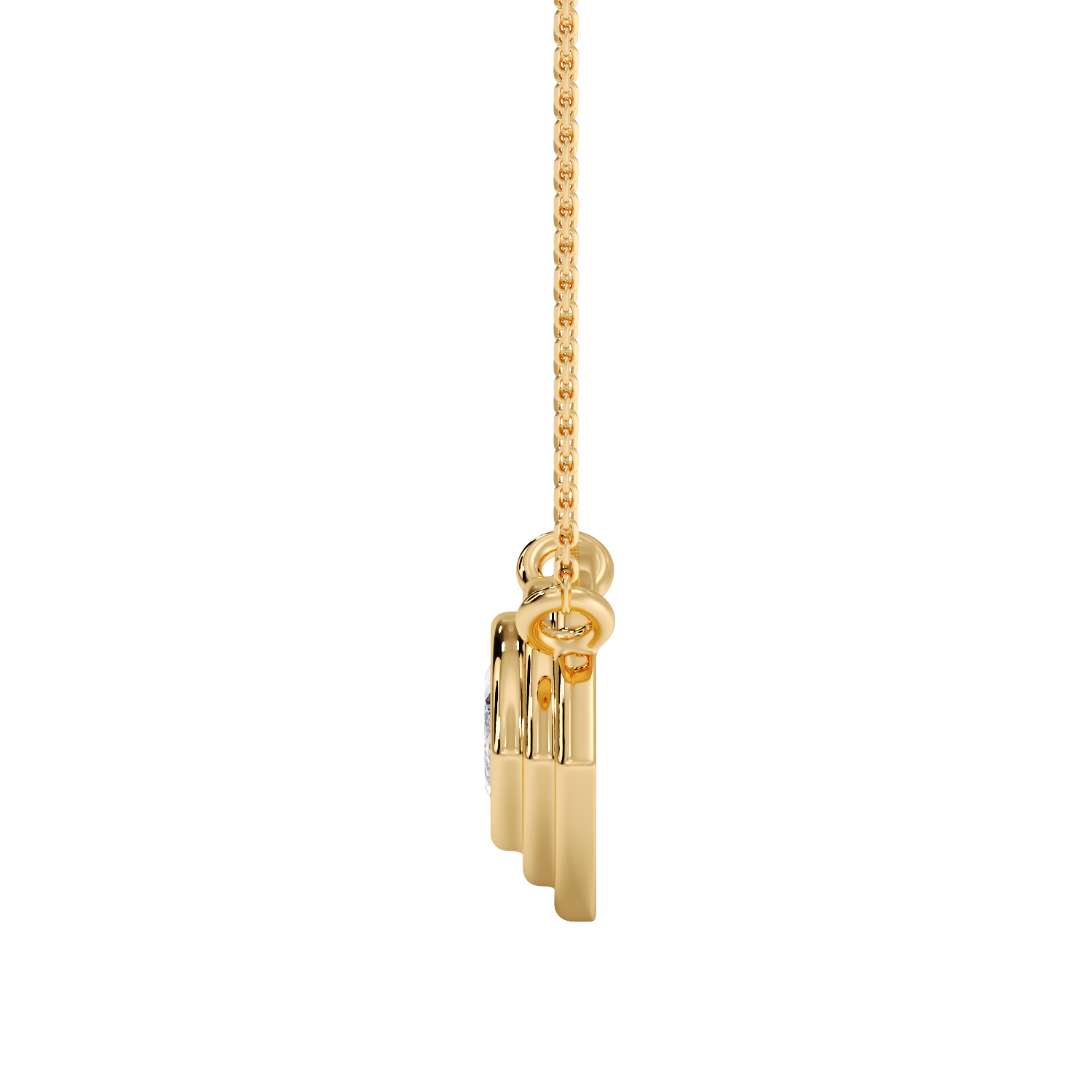 Marquise Step Pendant