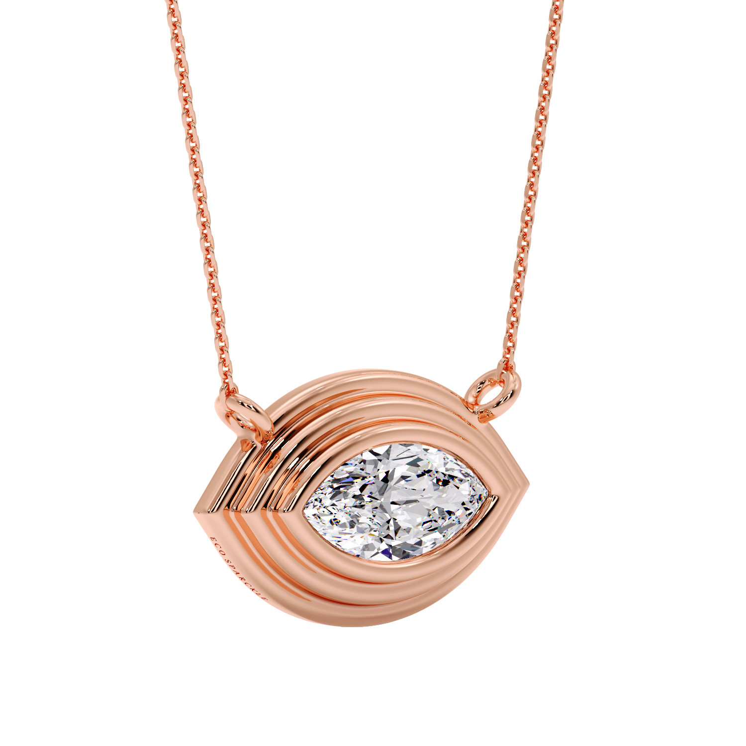 Marquise Step Pendant