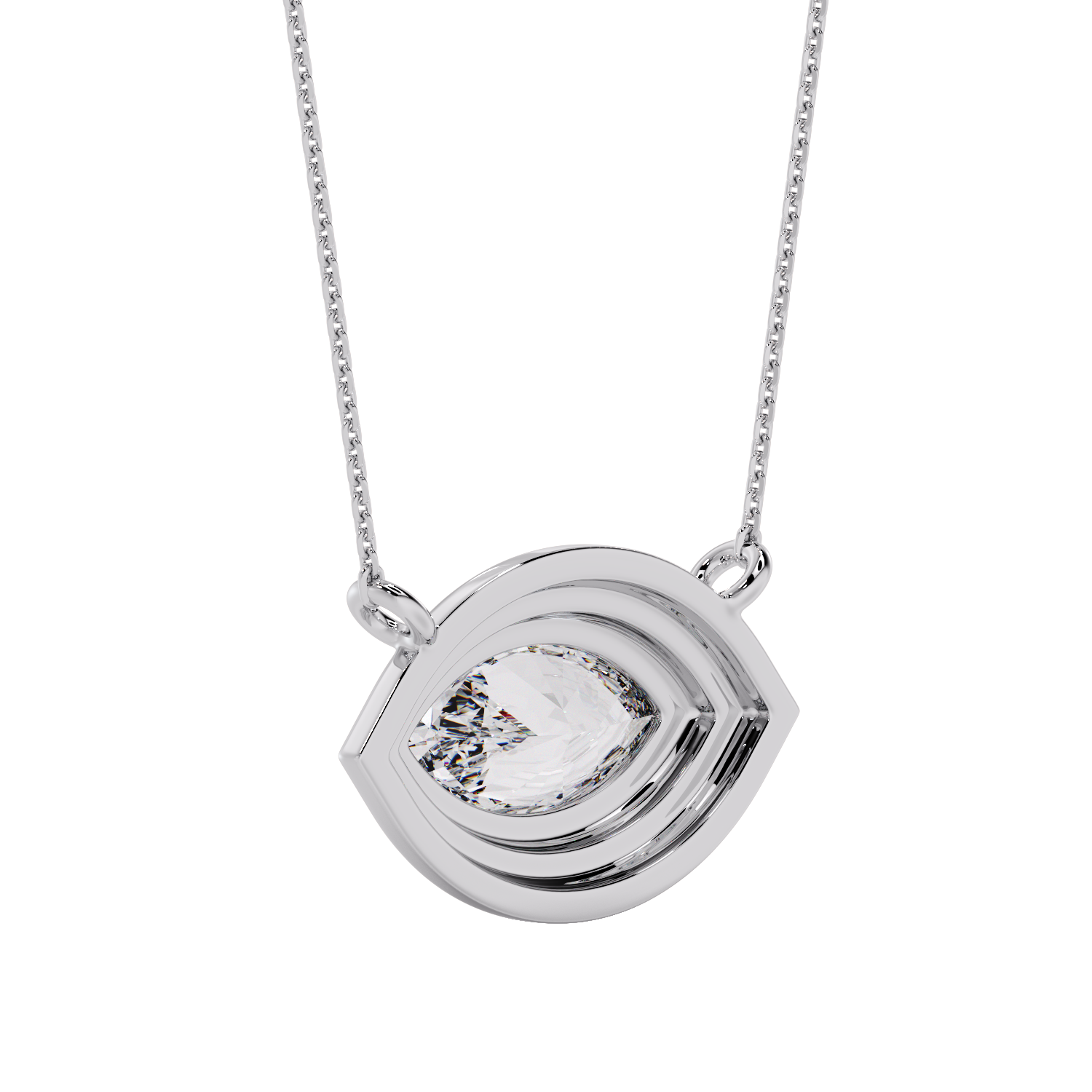 Marquise Step Pendant