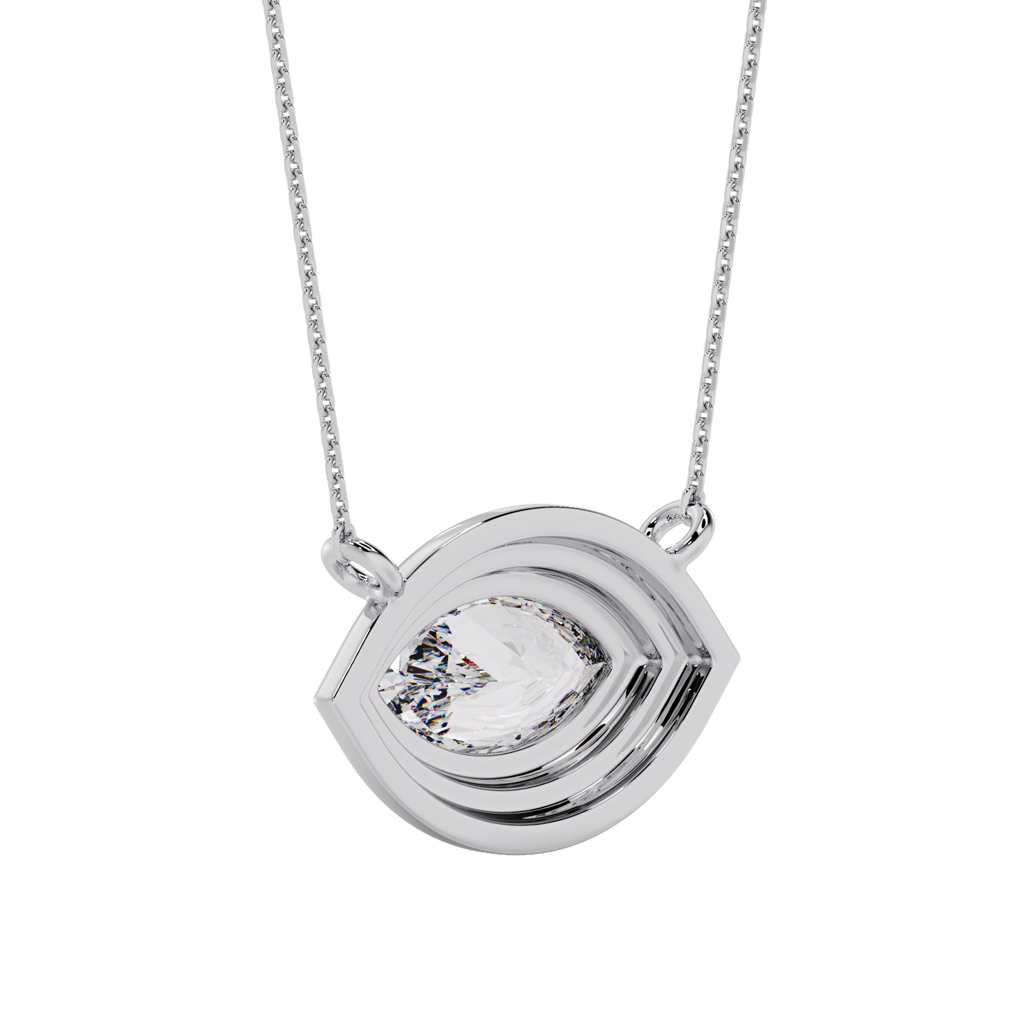 Marquise Step Pendant