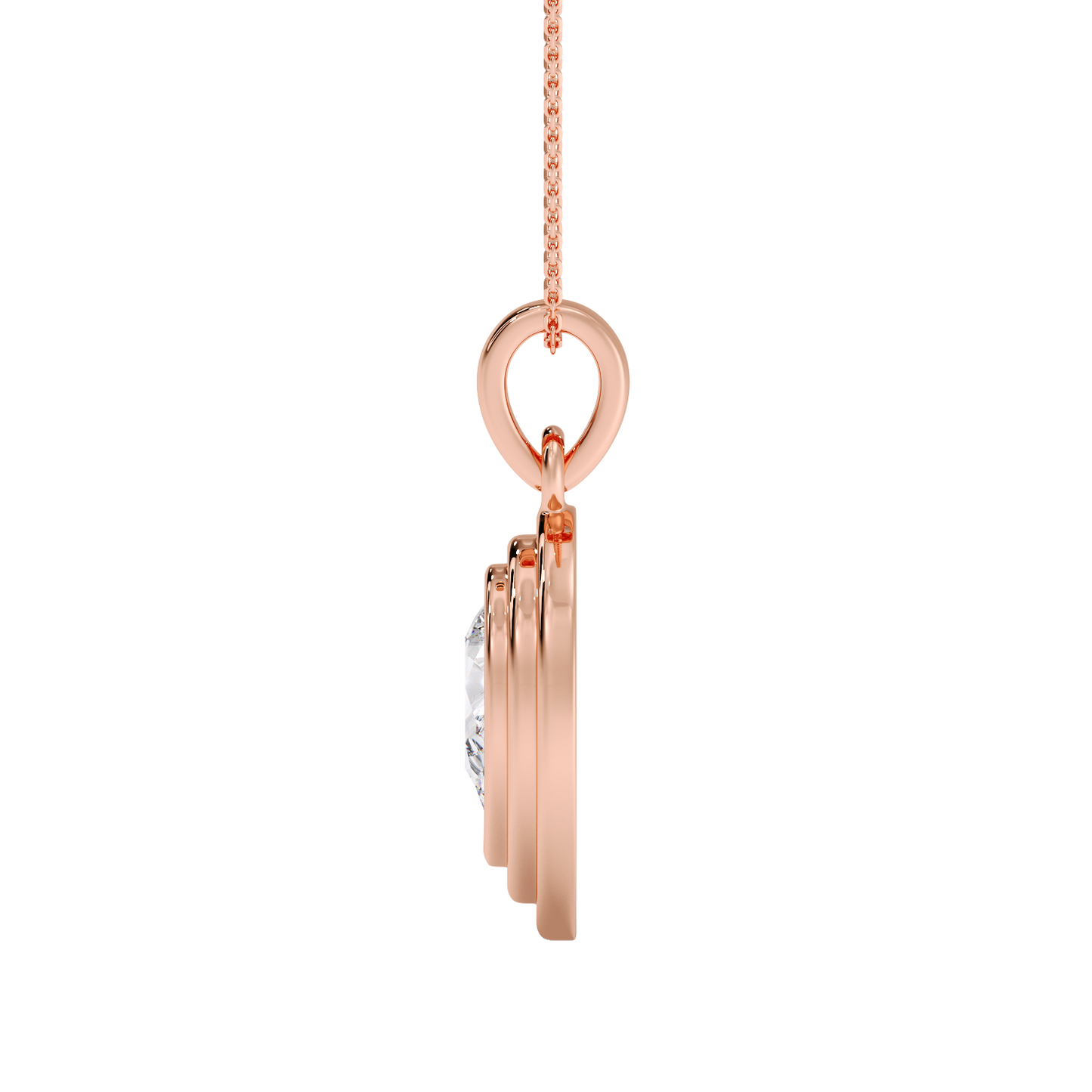 PEAR STEP PENDANT