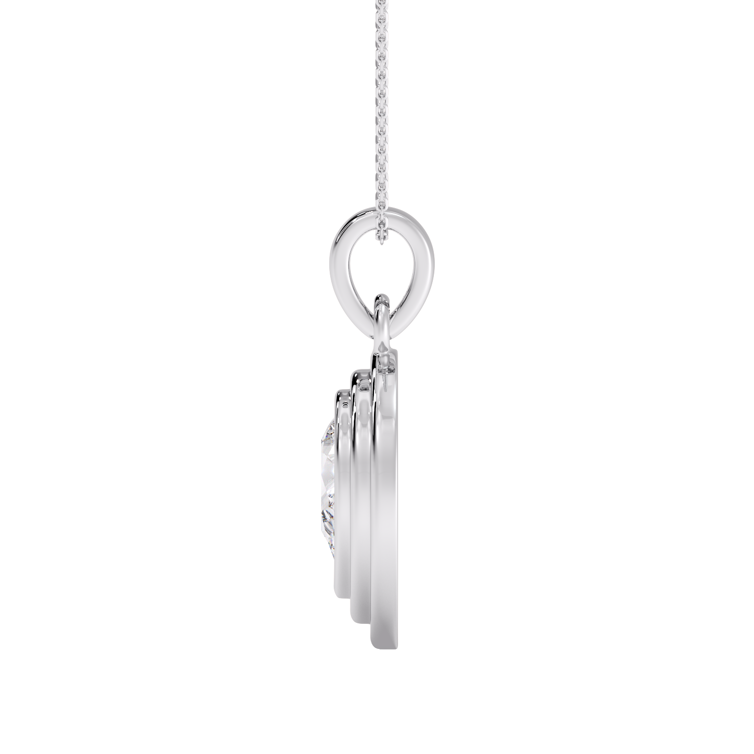 PEAR STEP PENDANT