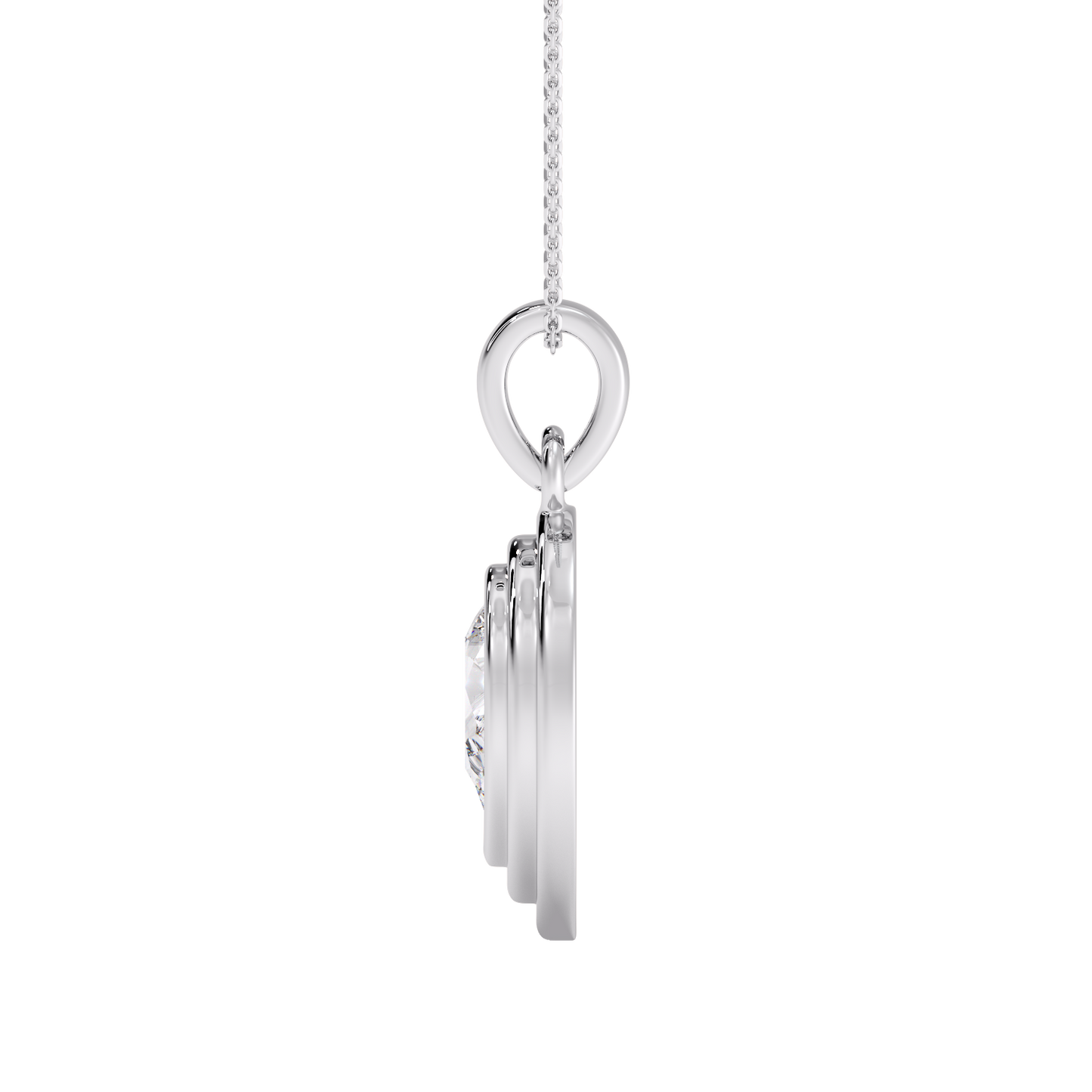 PEAR STEP PENDANT