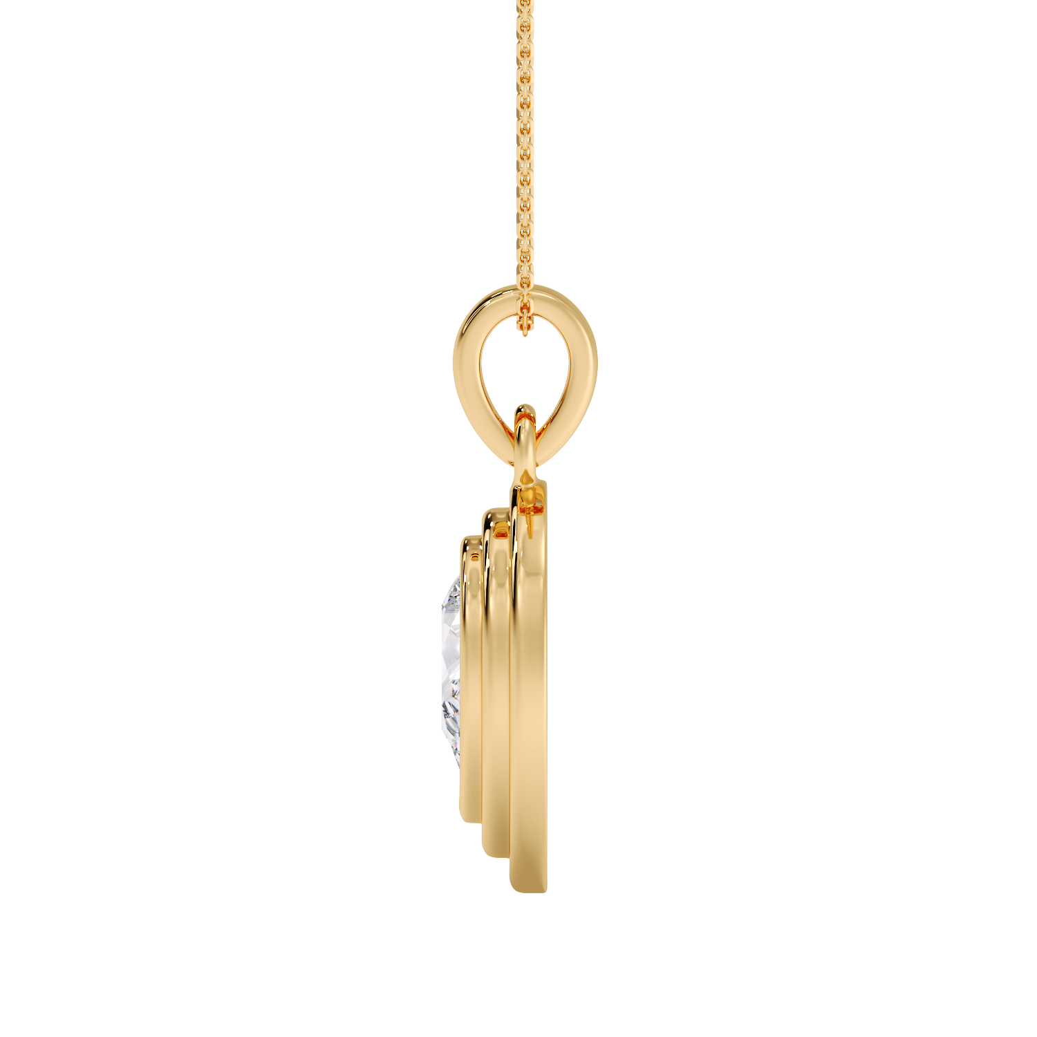 PEAR STEP PENDANT