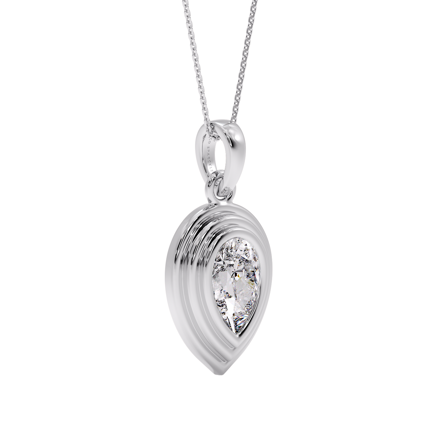 PEAR STEP PENDANT