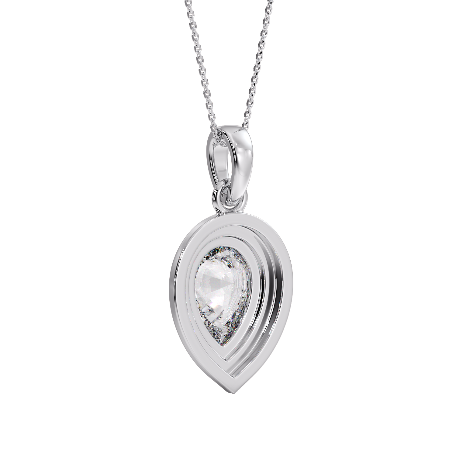 PEAR STEP PENDANT