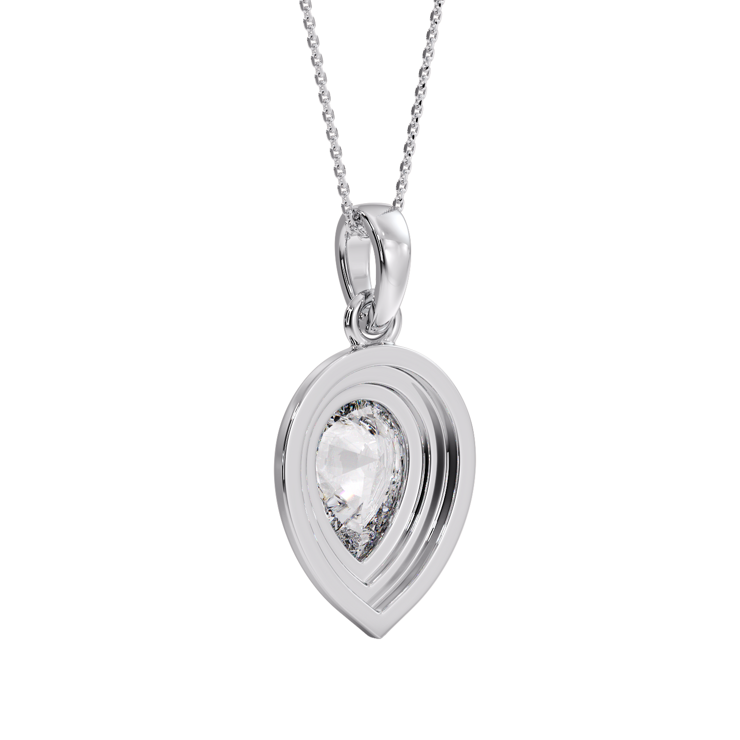 PEAR STEP PENDANT