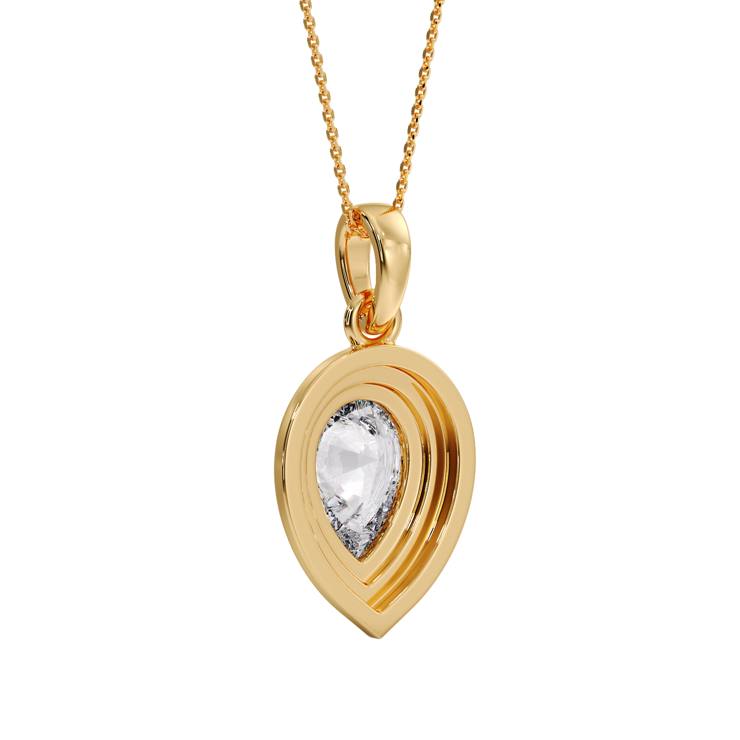 PEAR STEP PENDANT