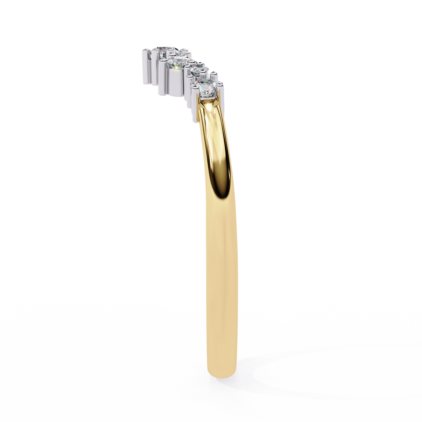 Buy Timeless Lab-Grown Diamond Chevron Band