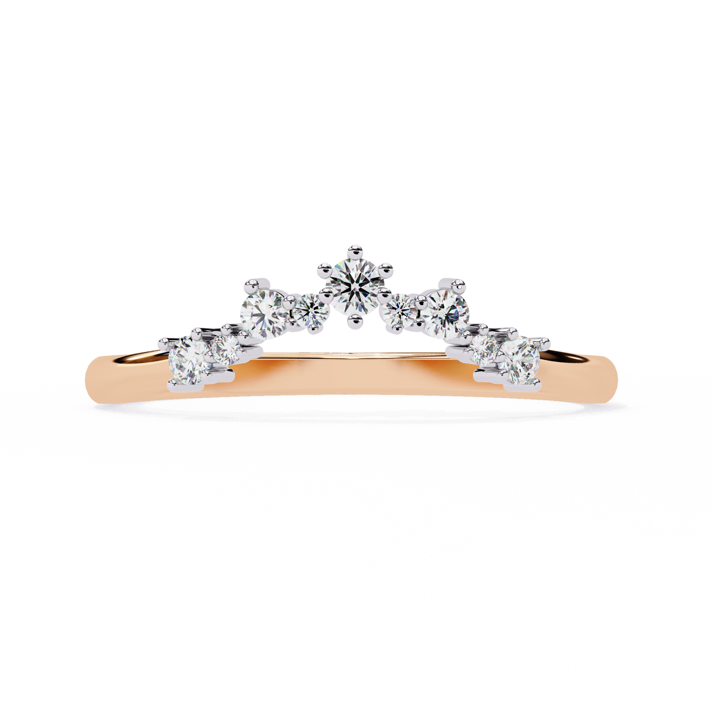 Buy Timeless Lab-Grown Diamond Chevron Band