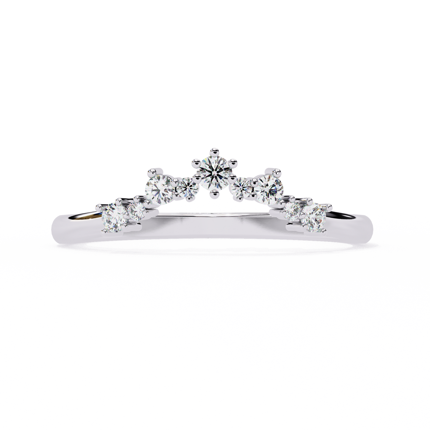 Buy Timeless Lab-Grown Diamond Chevron Band