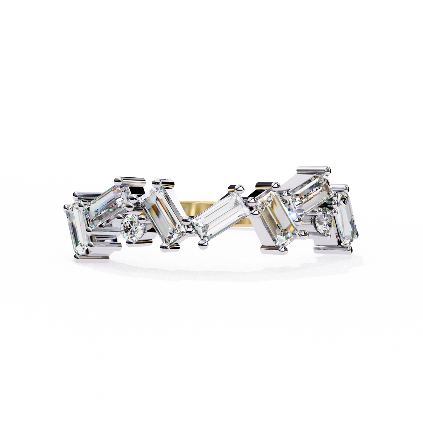 Own a Timeless Curved Diamond Band