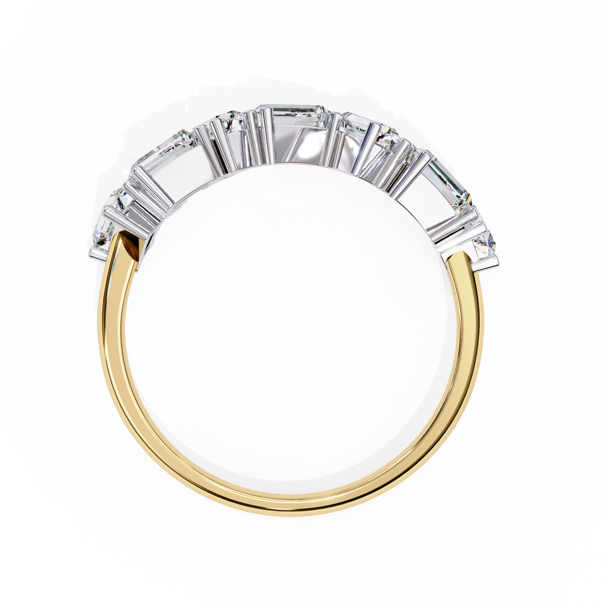 Own a Timeless Curved Diamond Band