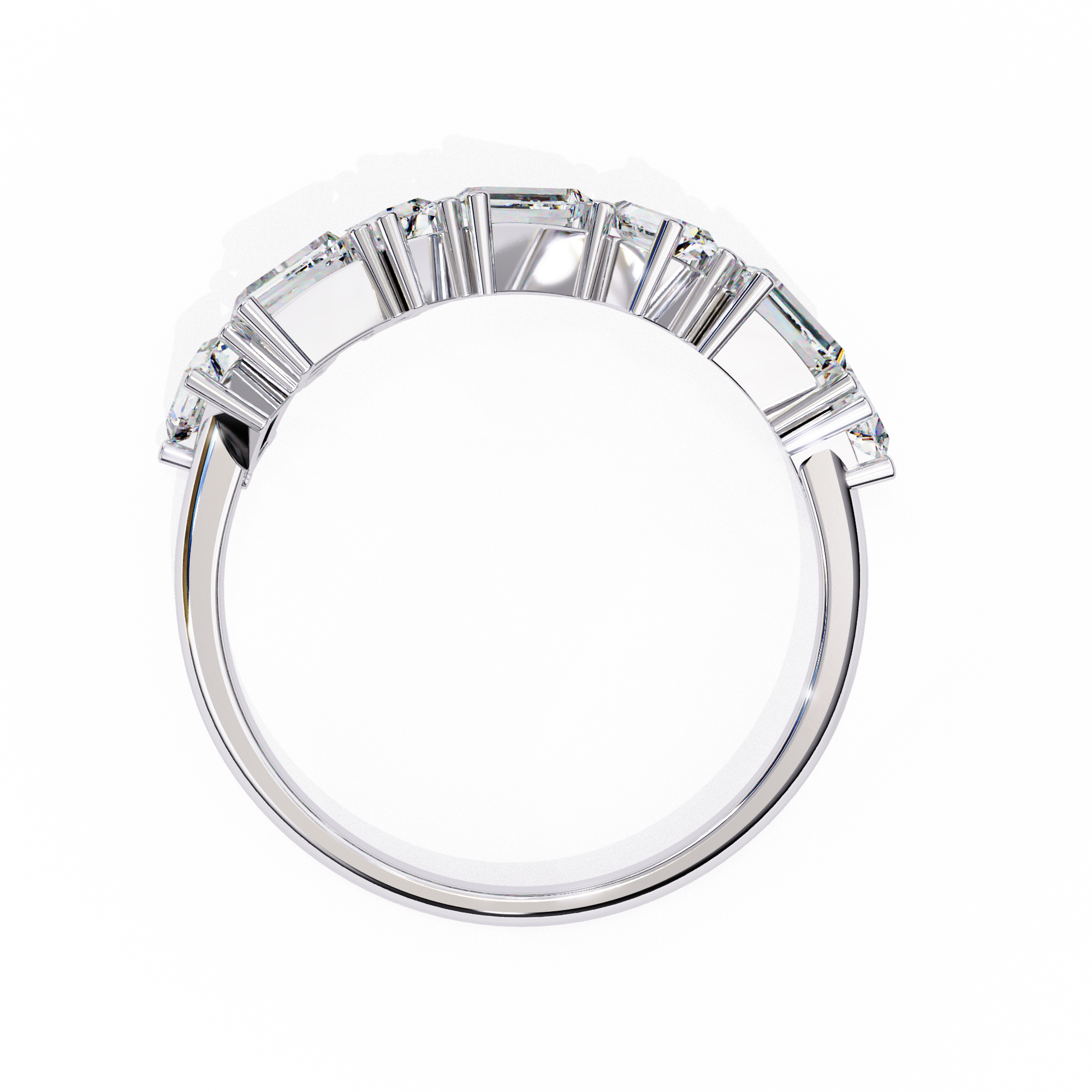 Own a Timeless Curved Diamond Band
