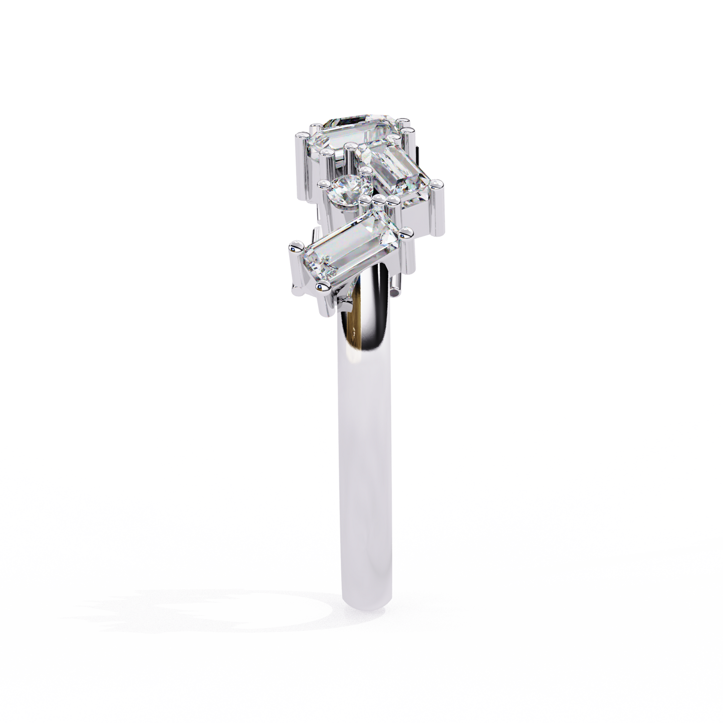 Own a Timeless Curved Diamond Band