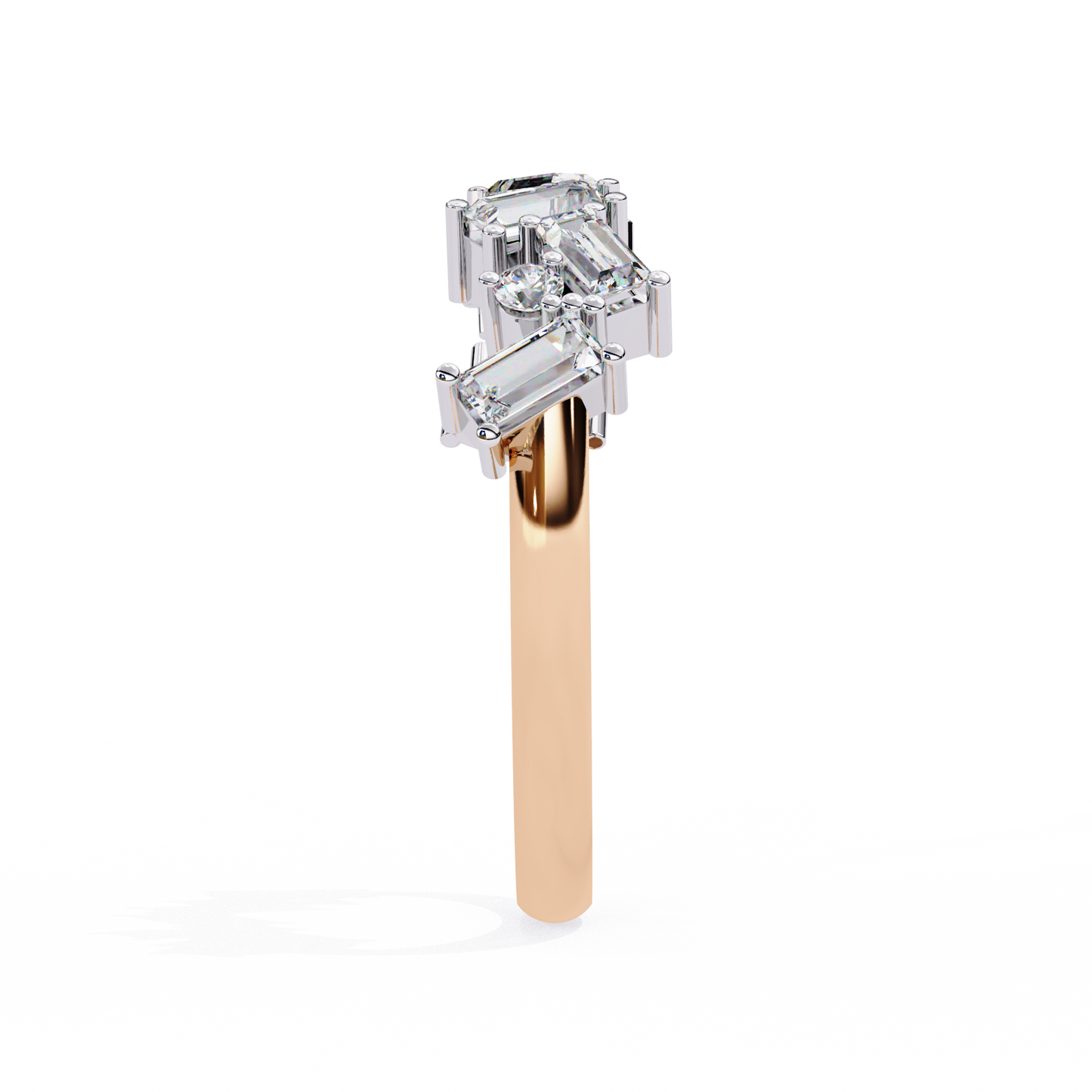 Own a Timeless Curved Diamond Band