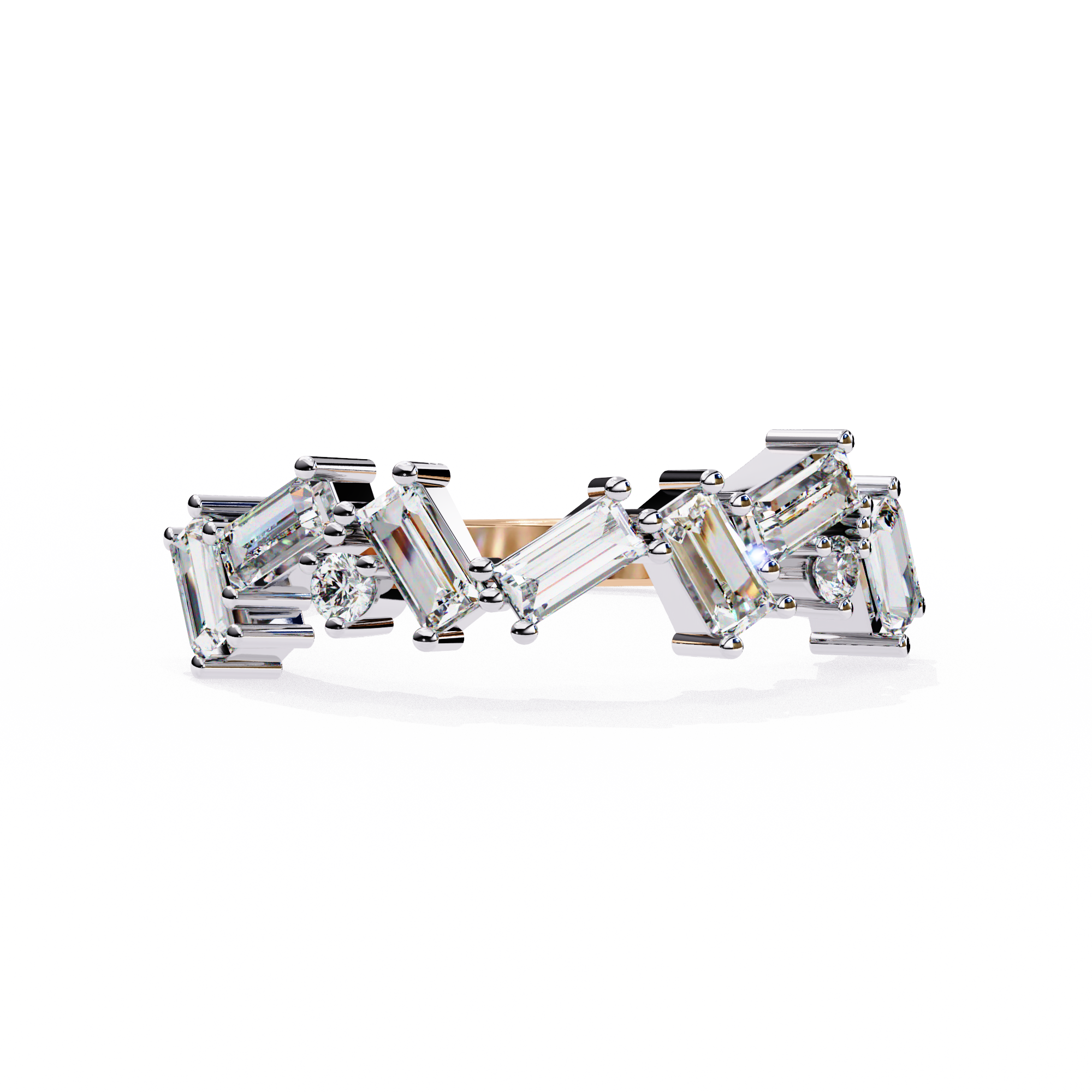 Own a Timeless Curved Diamond Band