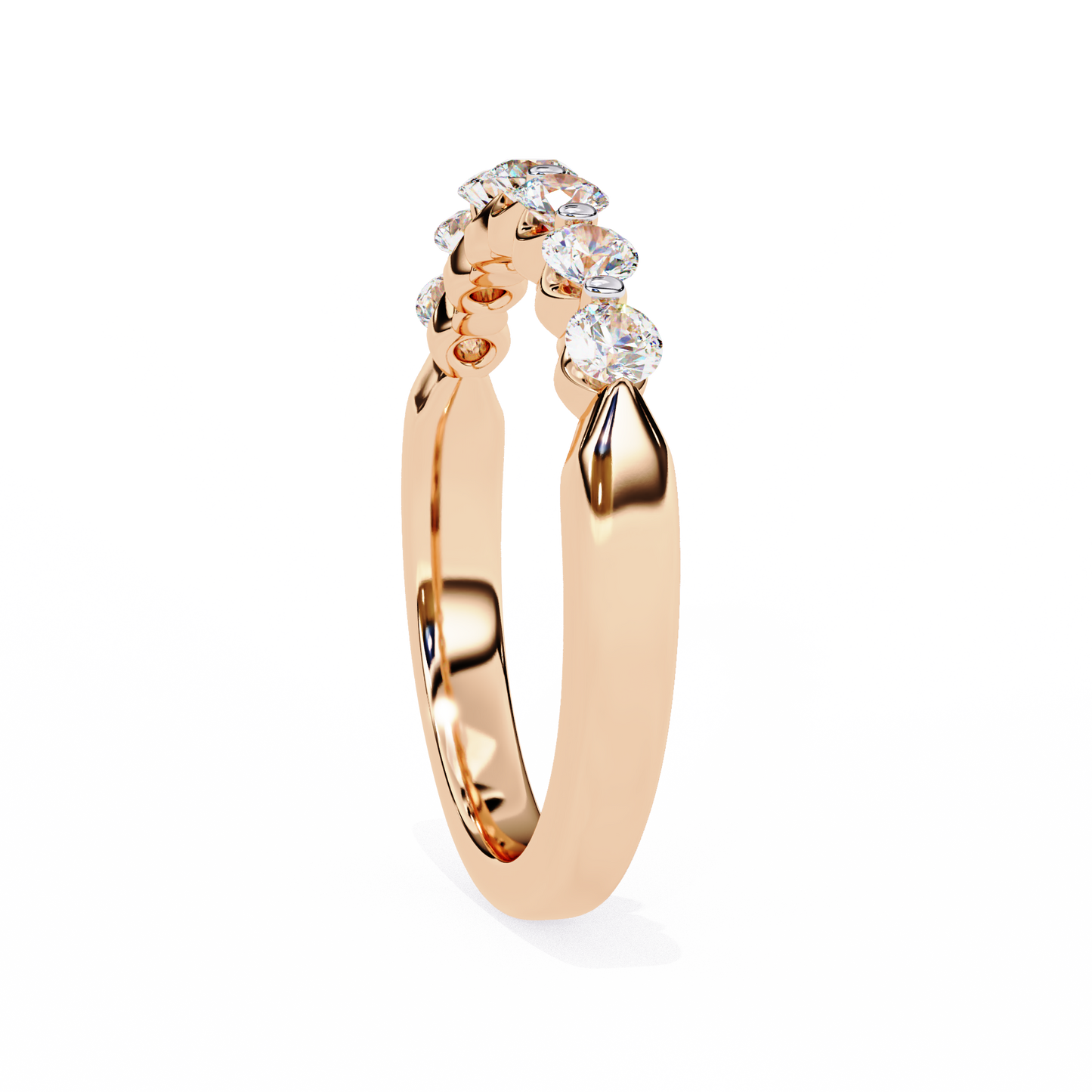 Seven Stone Lab Grown Diamond Anniversary Ring