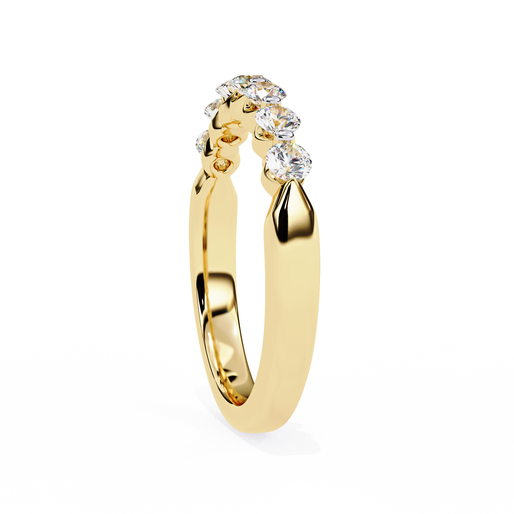 Seven Stone Lab Grown Diamond Anniversary Ring