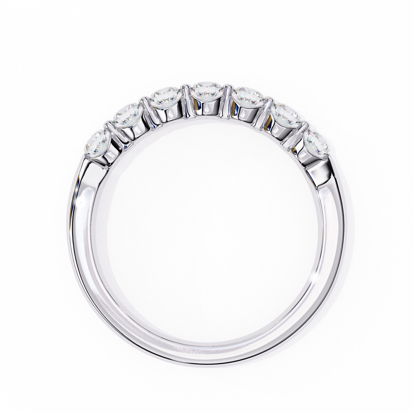 Seven Stone Lab Grown Diamond Anniversary Ring