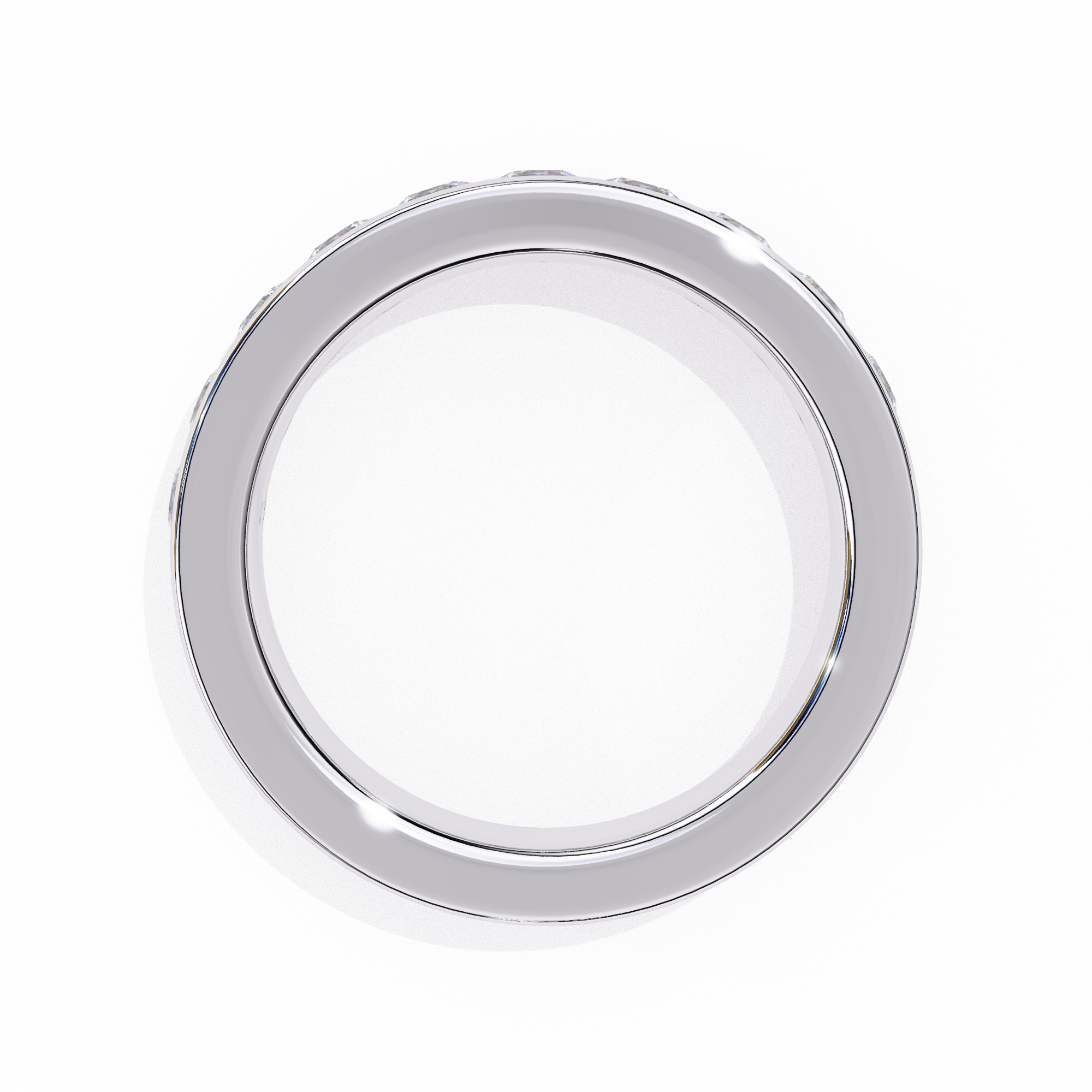 Heartline Round Diamond Ring