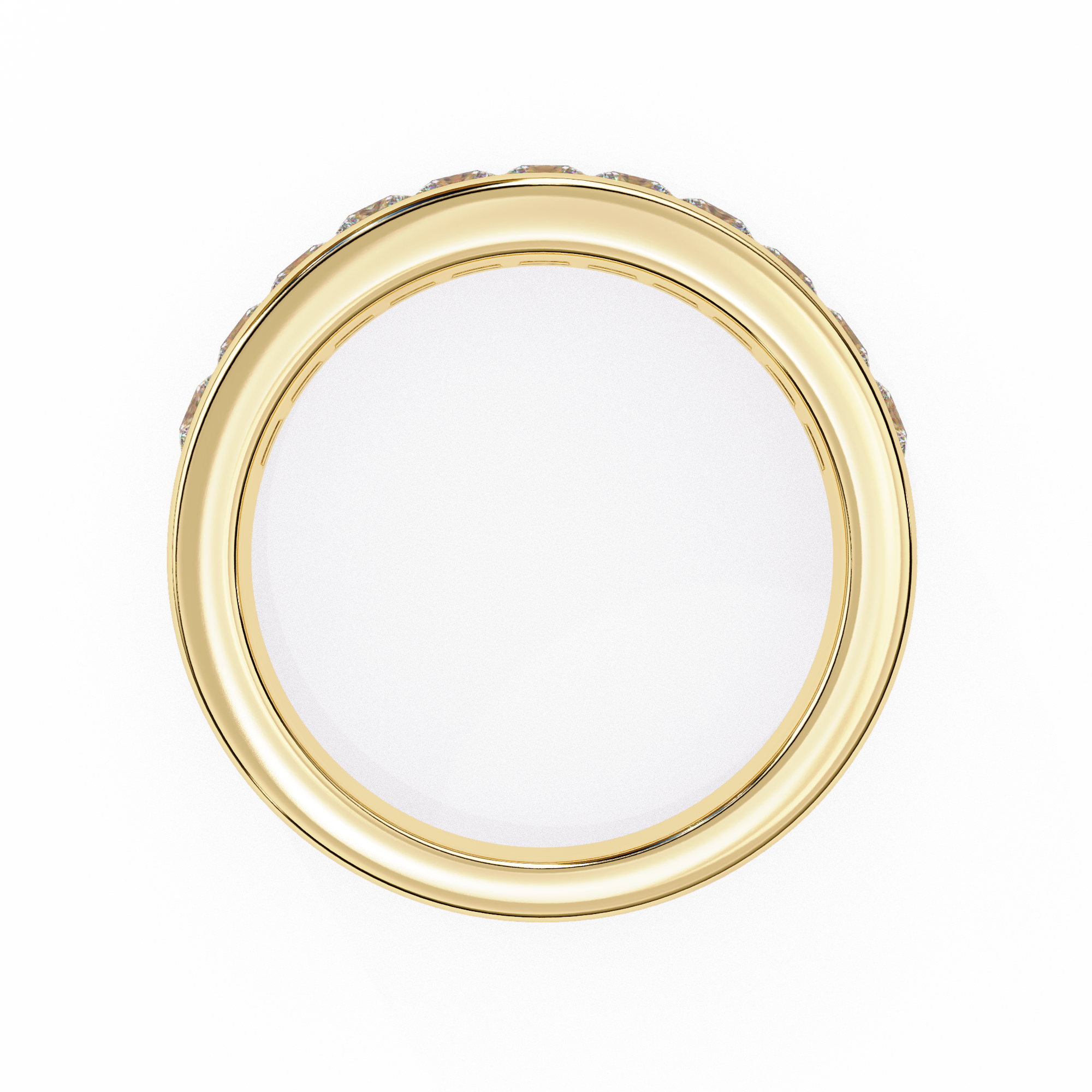 Classic Princess Diamond Pave Band