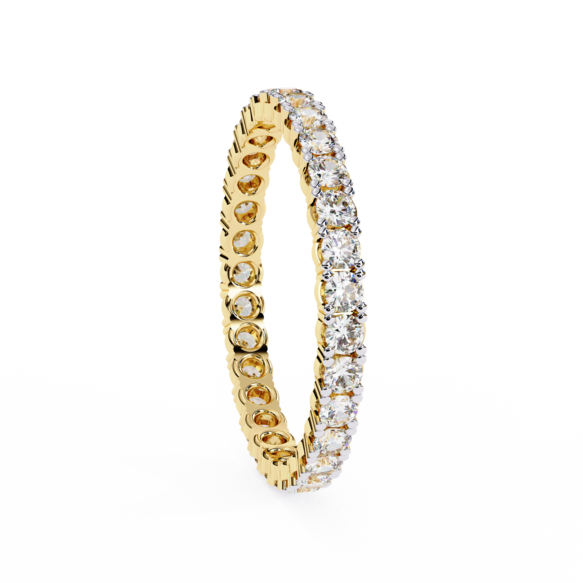 Lab Grown Diamond Shared Prong Set Ring