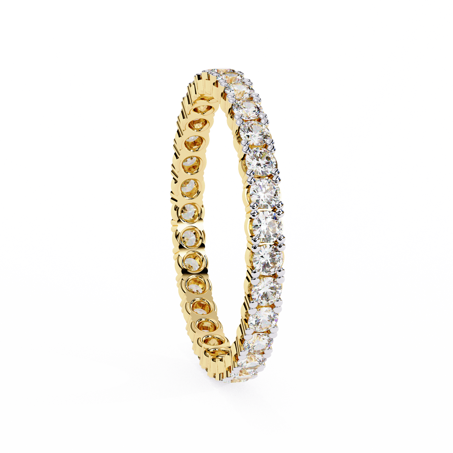 Lab Grown Diamond Shared Prong Set Ring