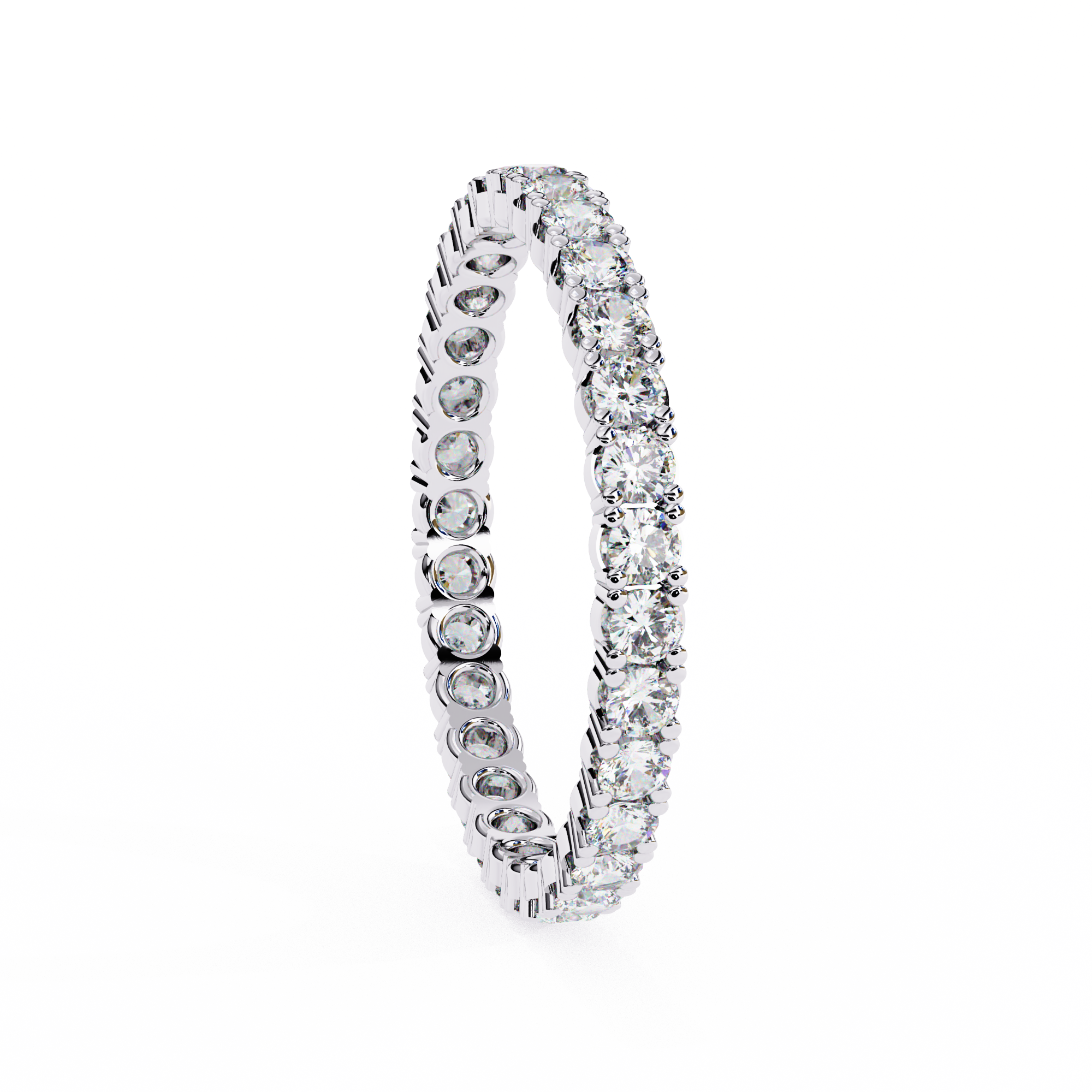 Lab Grown Diamond Shared Prong Set Ring