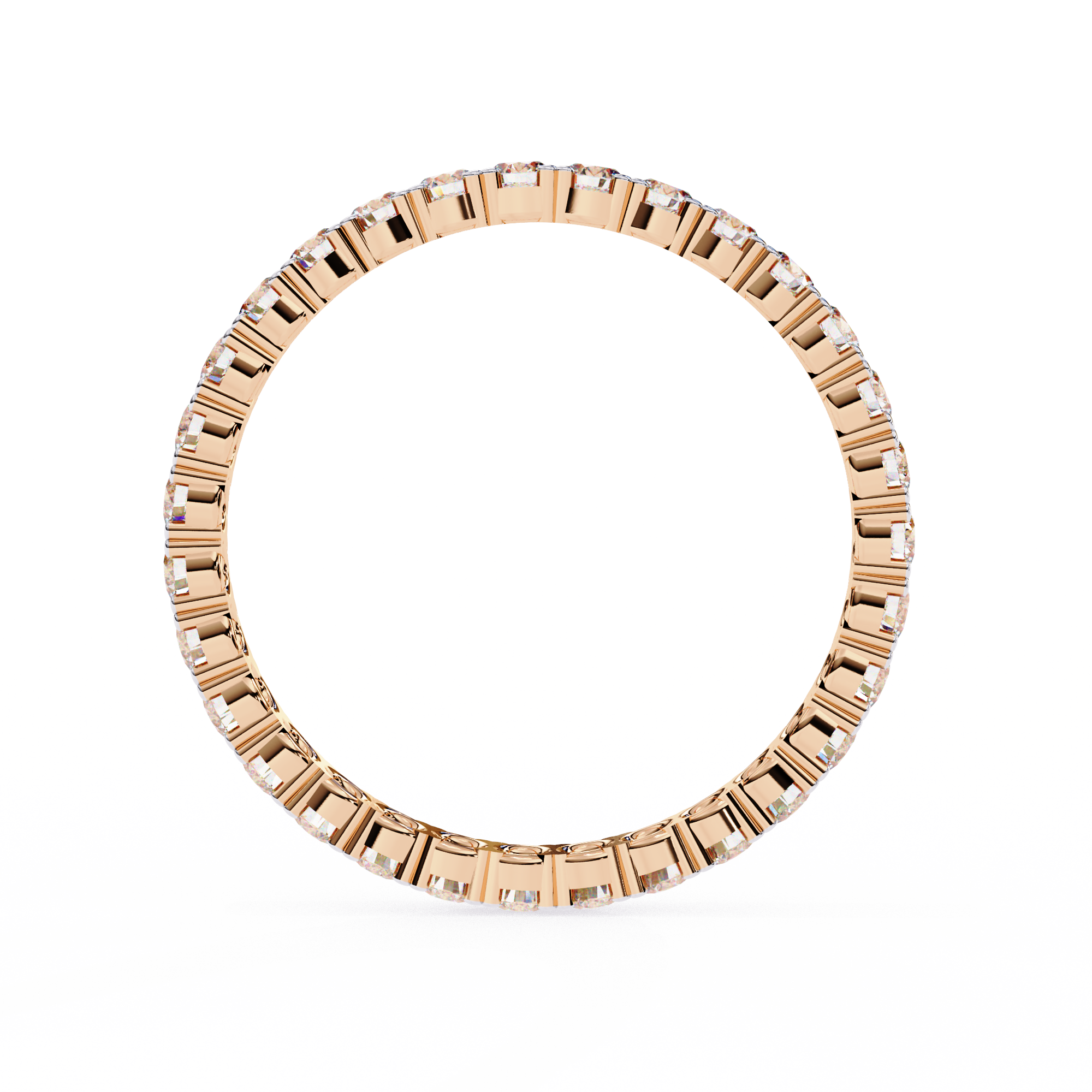 Lab Grown Diamond Shared Prong Set Ring