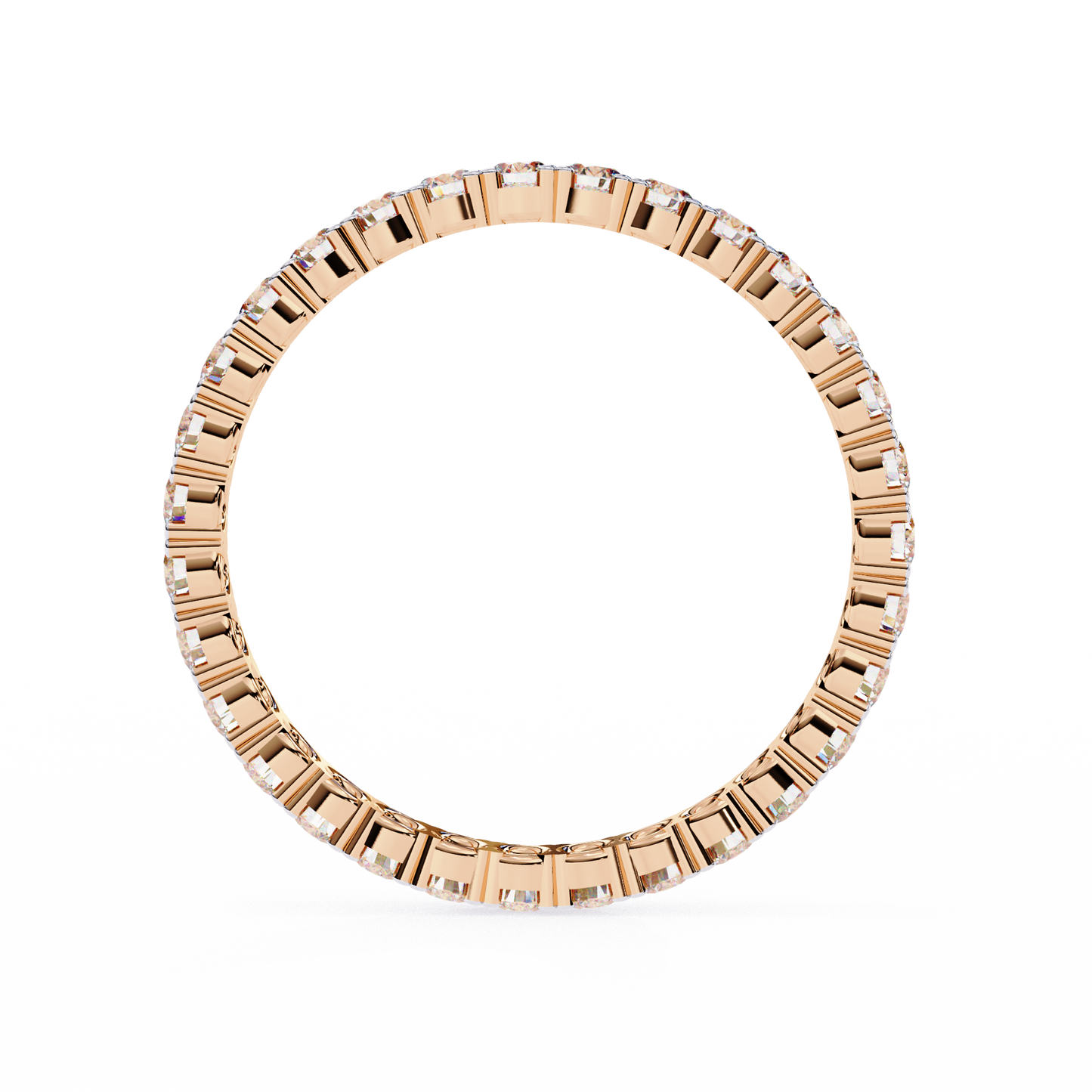 Lab Grown Diamond Shared Prong Set Ring
