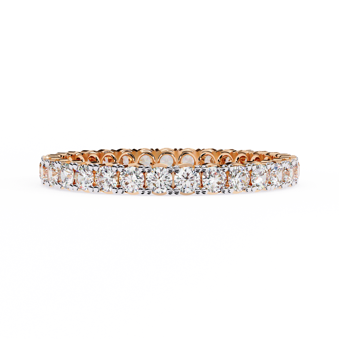 Lab Grown Diamond Shared Prong Set Ring