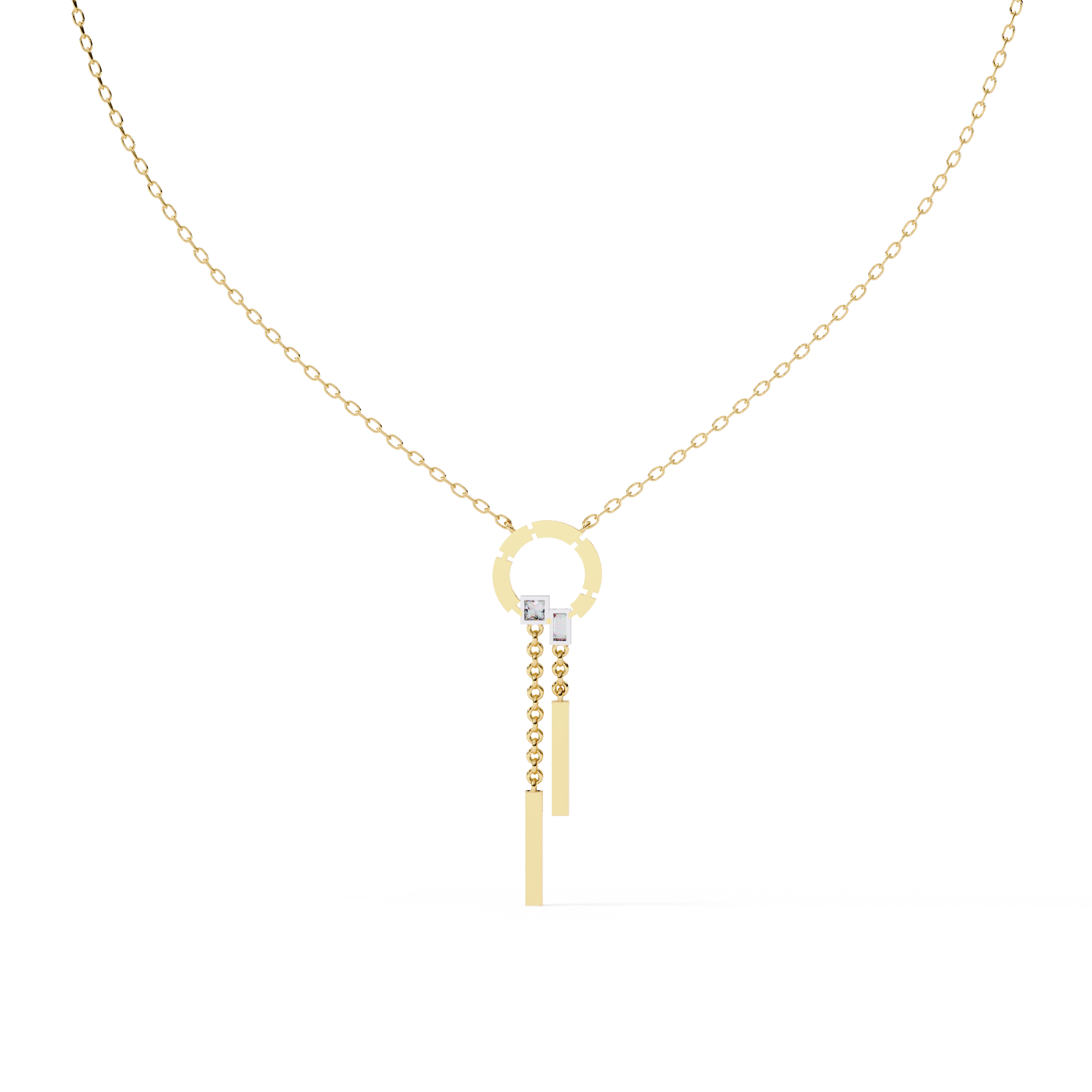 Honey Drop Lab Grown Diamond Necklace