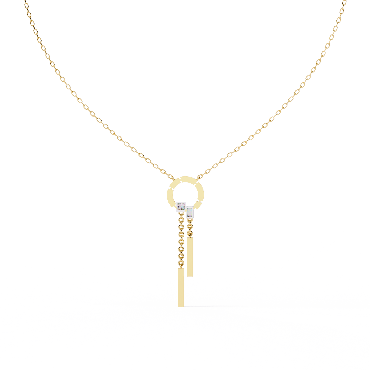 Honey Drop Lab Grown Diamond Necklace