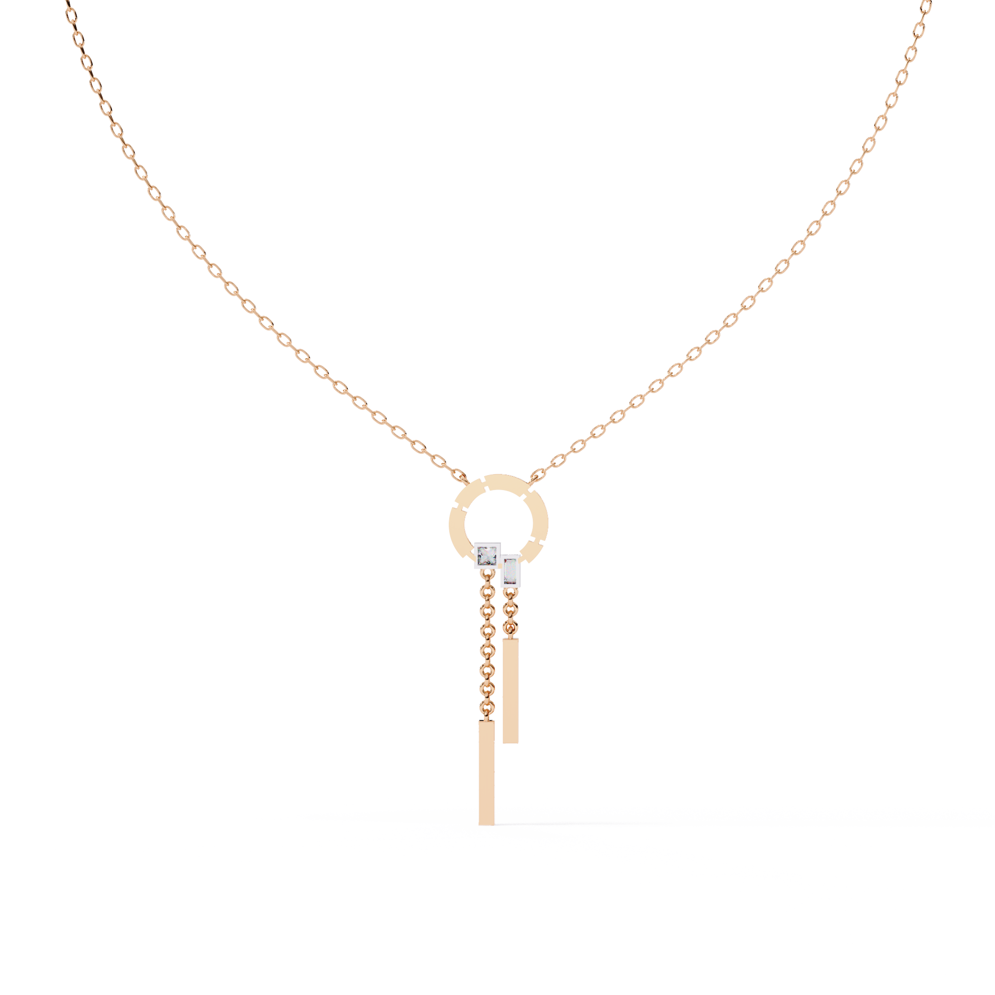Honey Drop Lab Grown Diamond Necklace