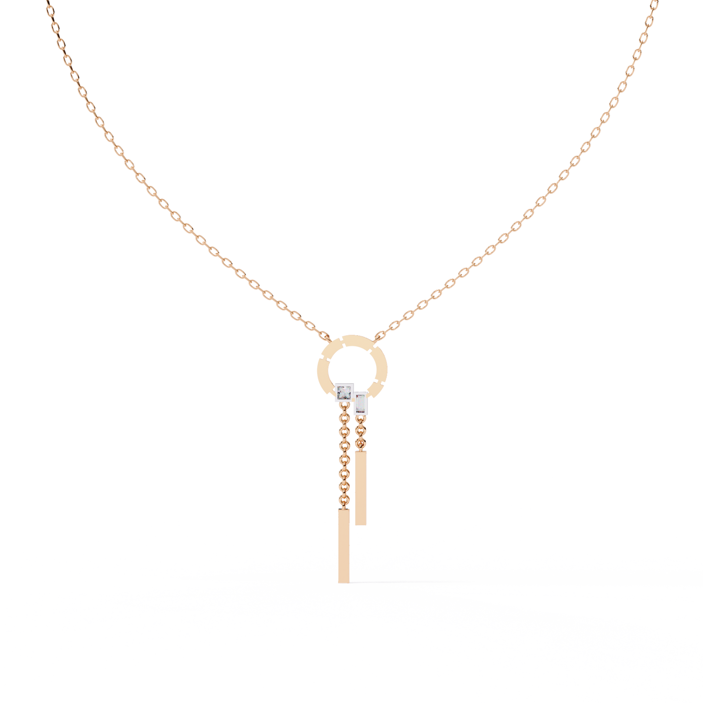 Honey Drop Lab Grown Diamond Necklace
