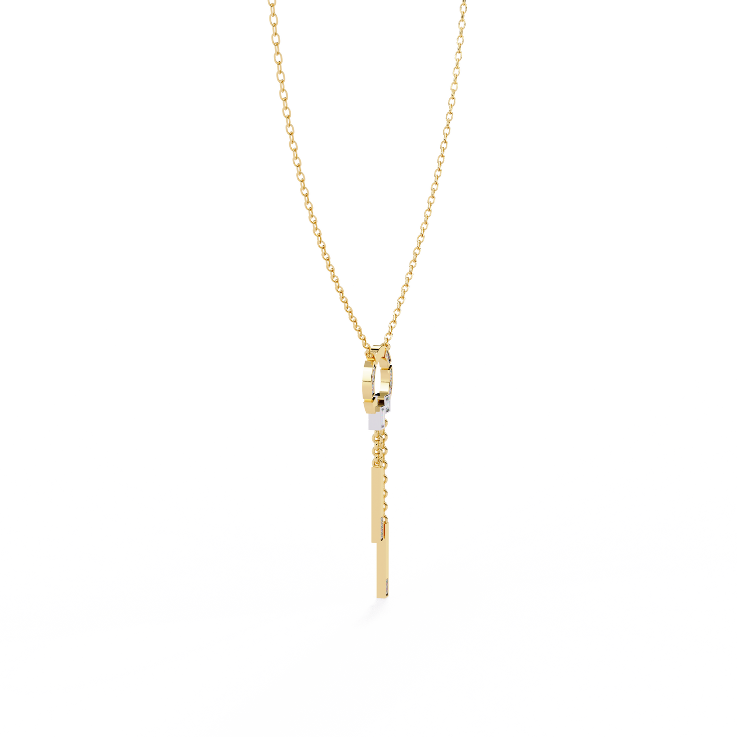 Honey Drop Lab Grown Diamond Necklace