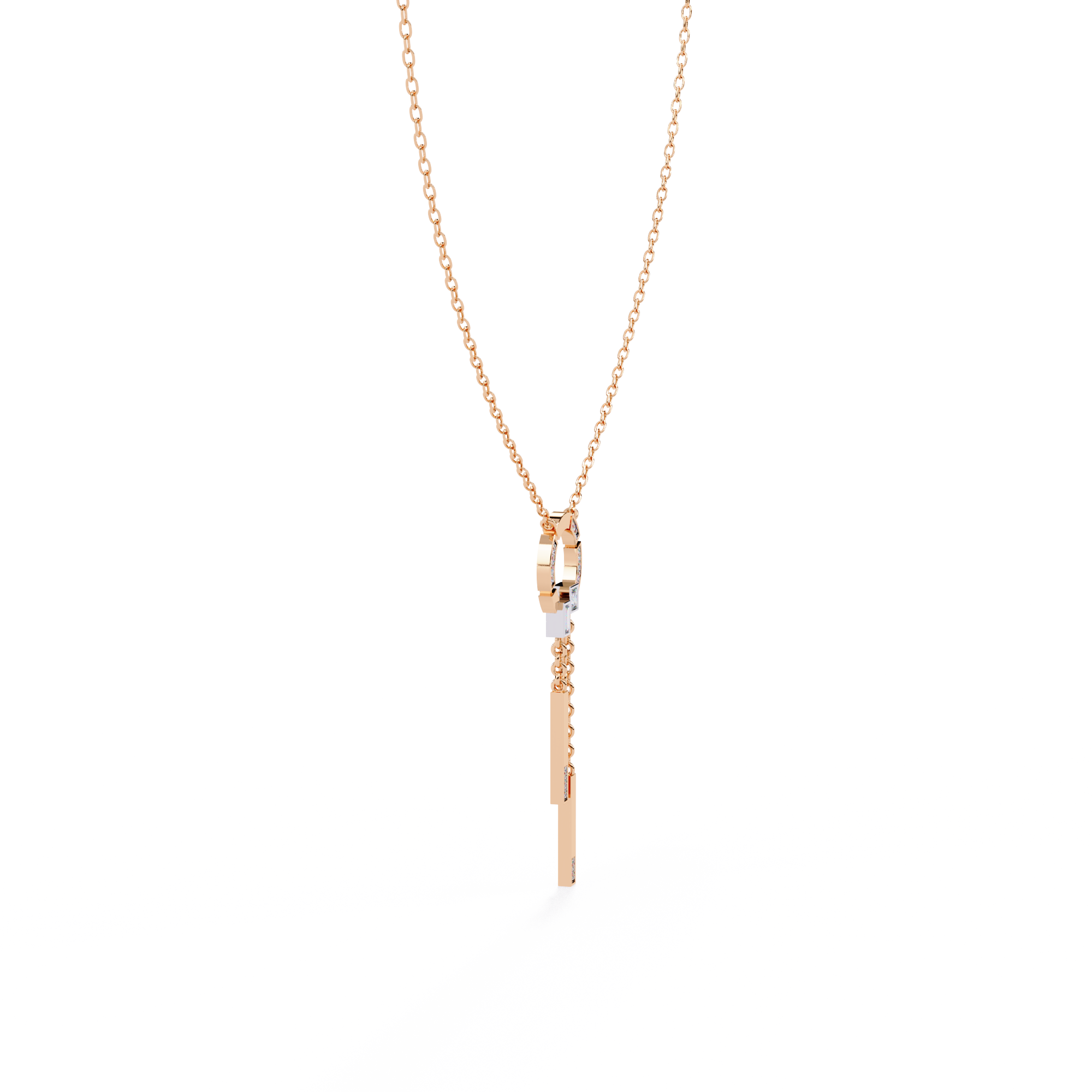 Honey Drop Lab Grown Diamond Necklace