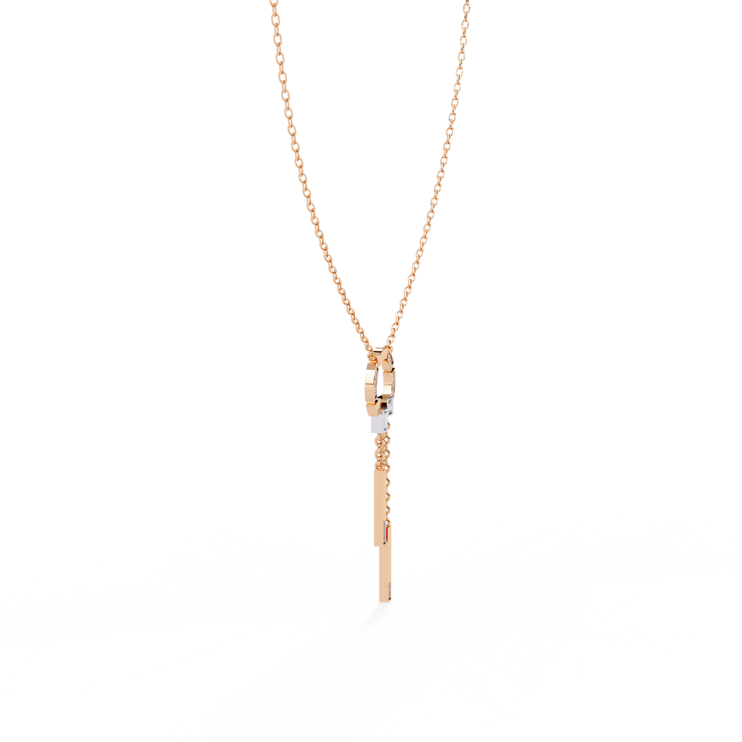 Honey Drop Lab Grown Diamond Necklace