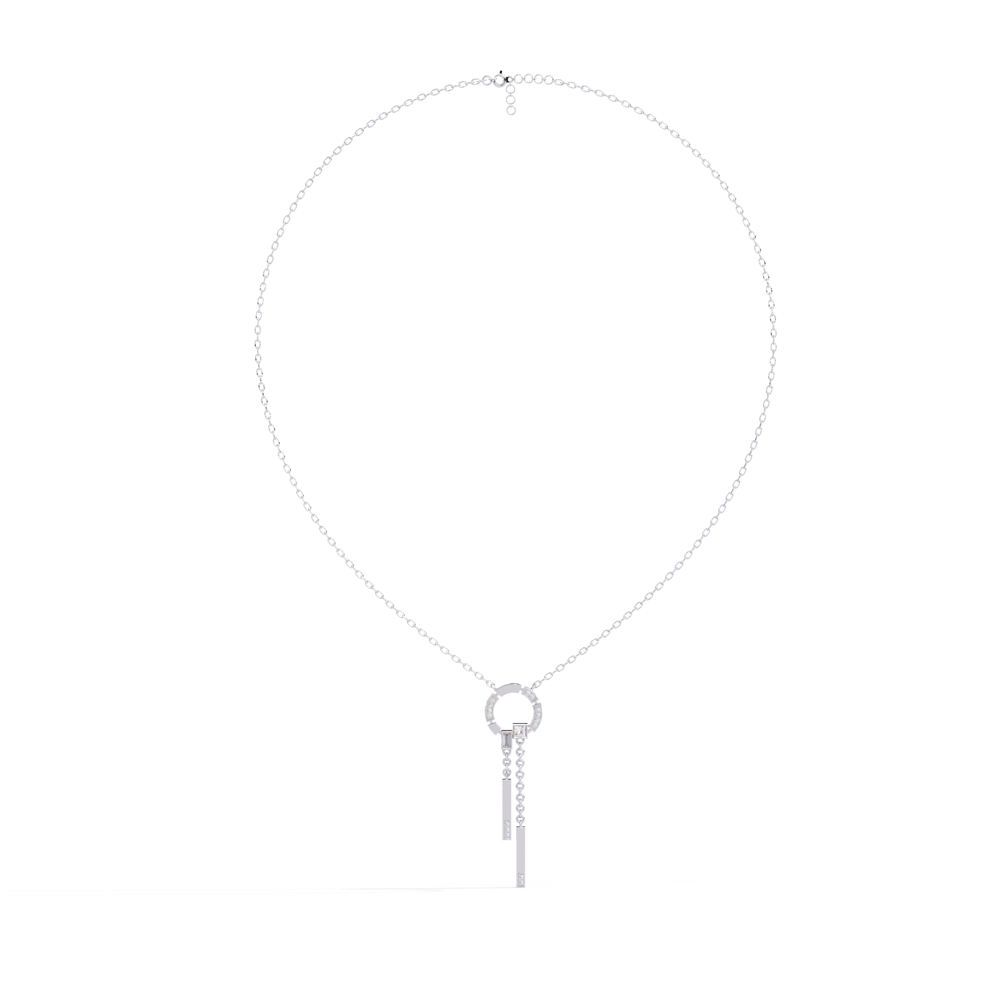 Honey Drop Lab Grown Diamond Necklace