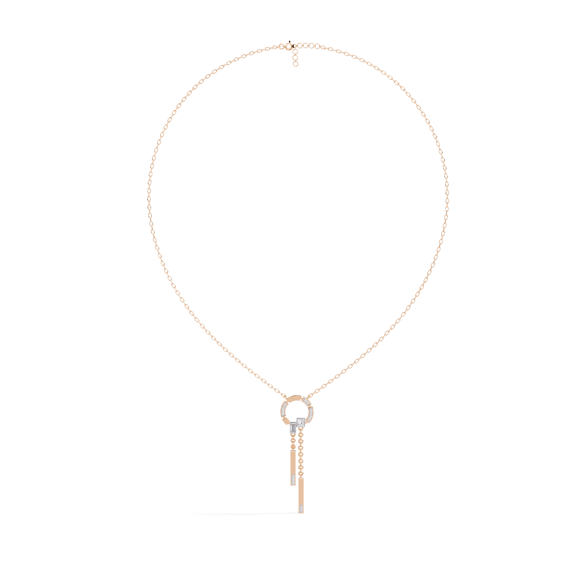 Honey Drop Lab Grown Diamond Necklace