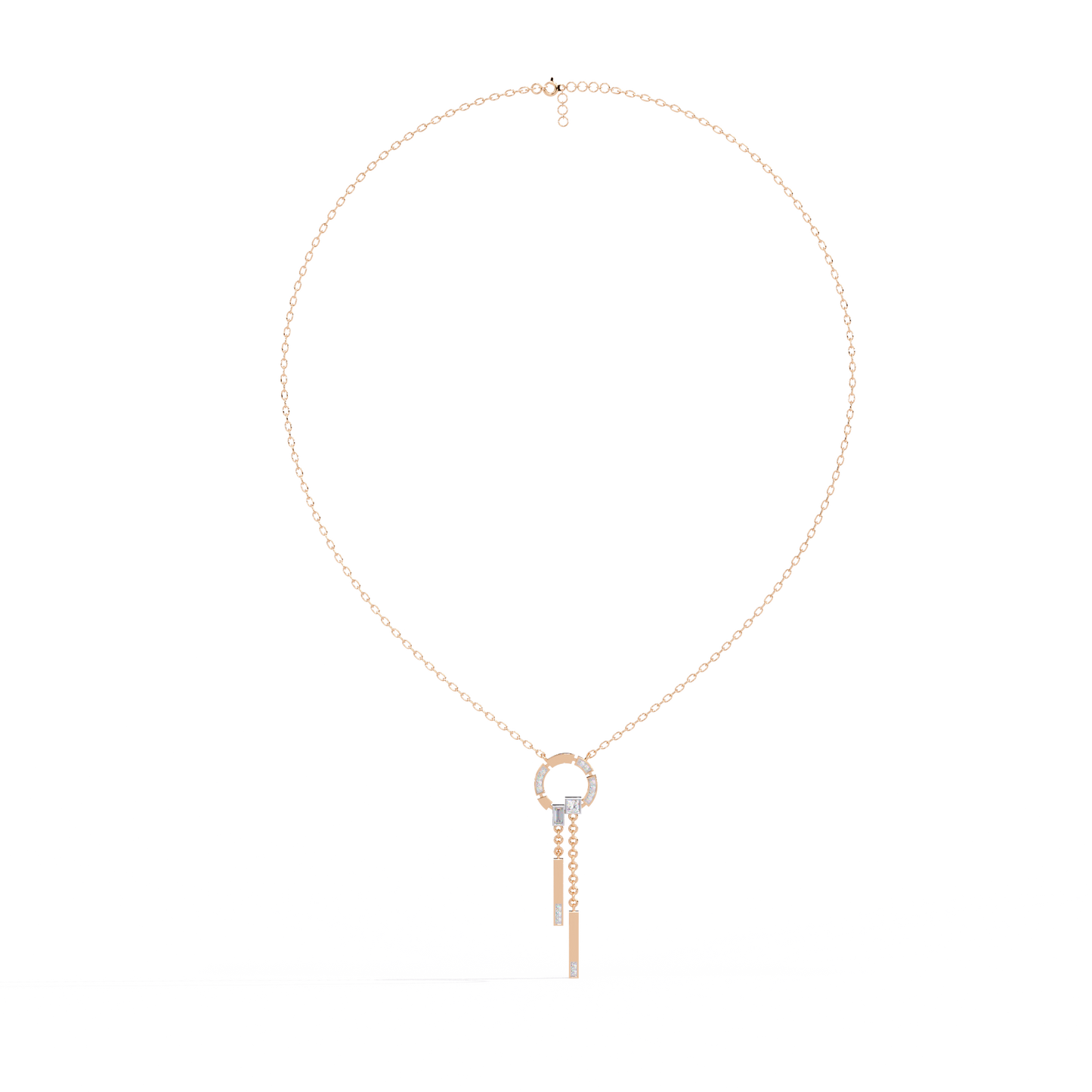 Honey Drop Lab Grown Diamond Necklace